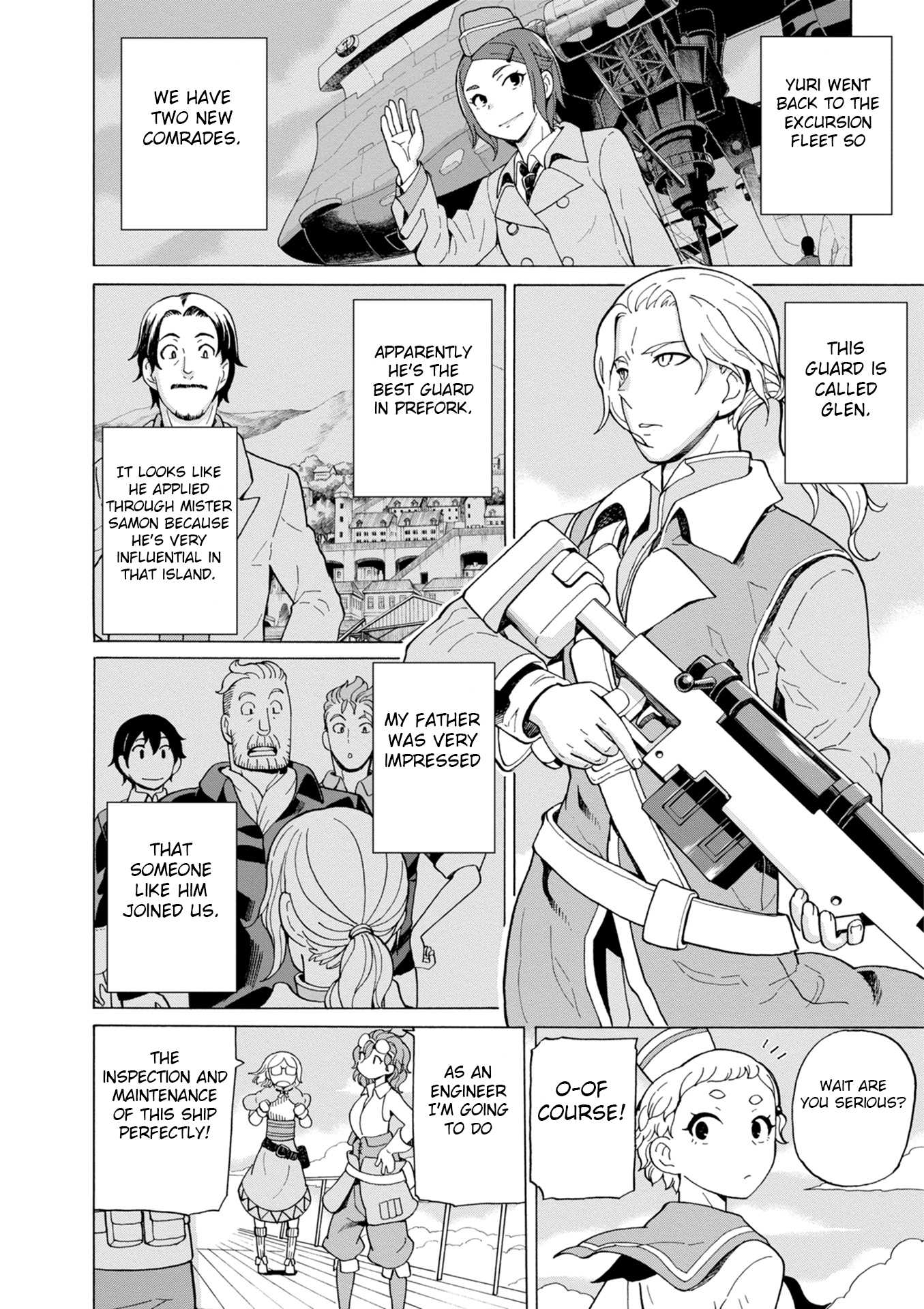 Asebi and Adventurers of Sky World Chapter 41 page 4 - Chapter 41: Yuu’s objective and dual core system