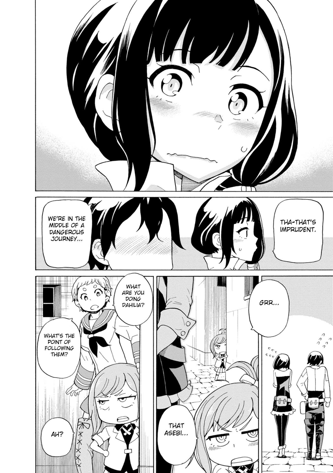 Asebi and Adventurers of Sky World Chapter 41 page 8 - Chapter 41: Yuu’s objective and dual core system