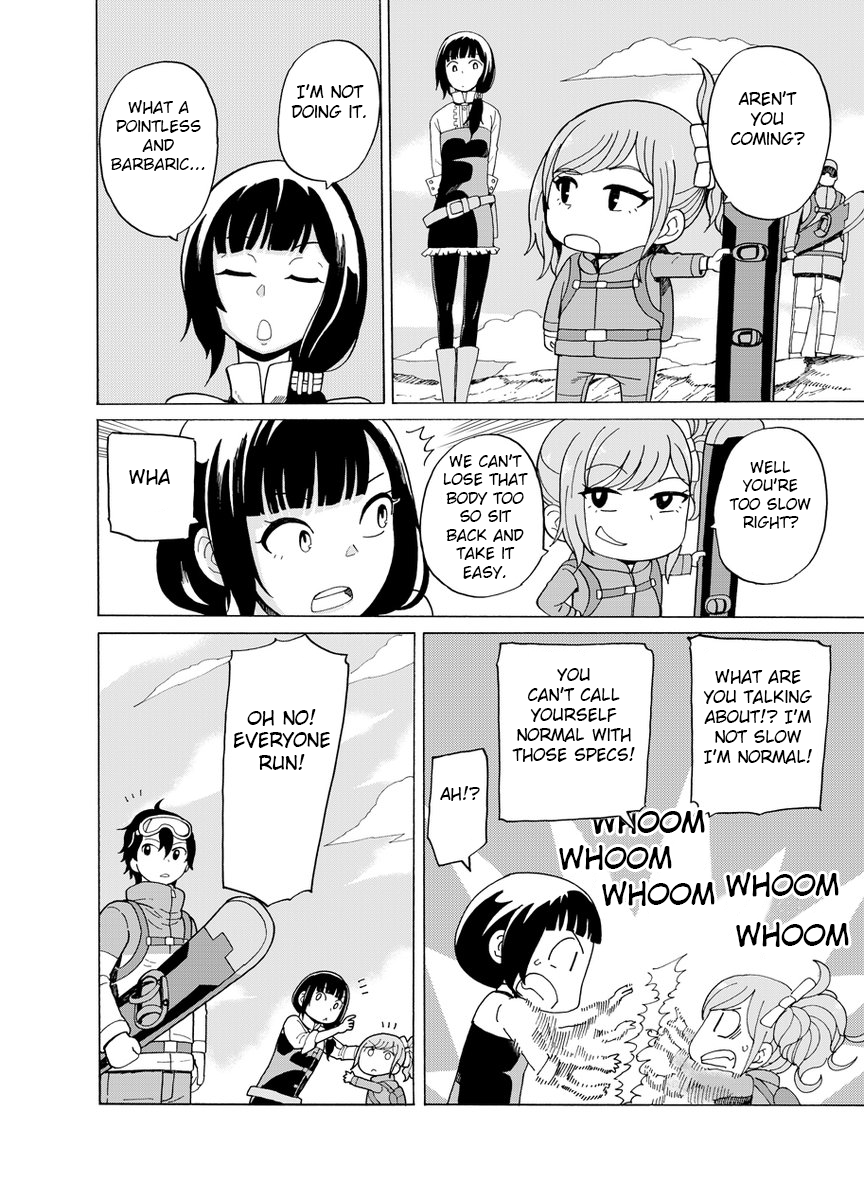Asebi and Adventurers of Sky World Chapter 42.5 page 4 - Chapter 42.5: Asebi and airboarding