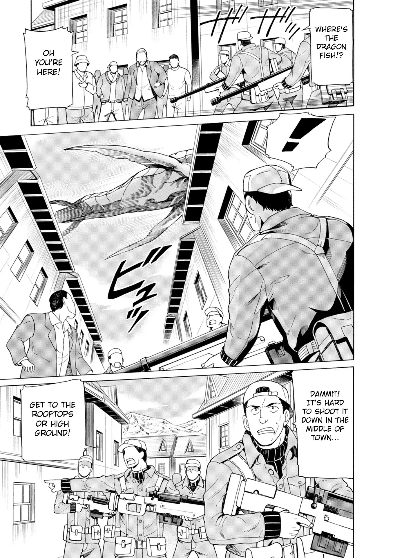 Asebi and Adventurers of Sky World Chapter 42 page 1 - Chapter 42: Glen and Nazuna​
