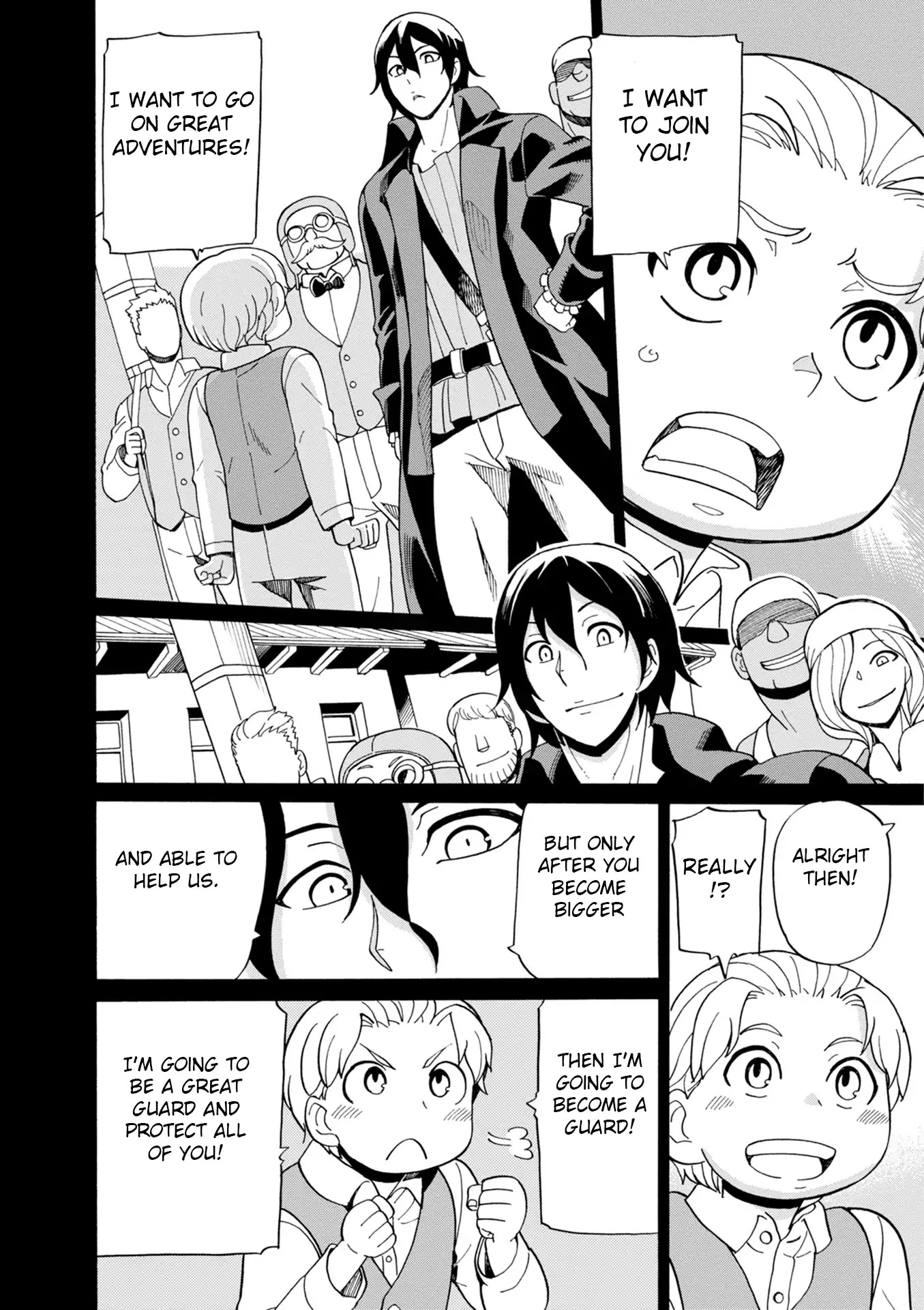 Asebi and Adventurers of Sky World Chapter 42 page 12 - Chapter 42: Glen and Nazuna​