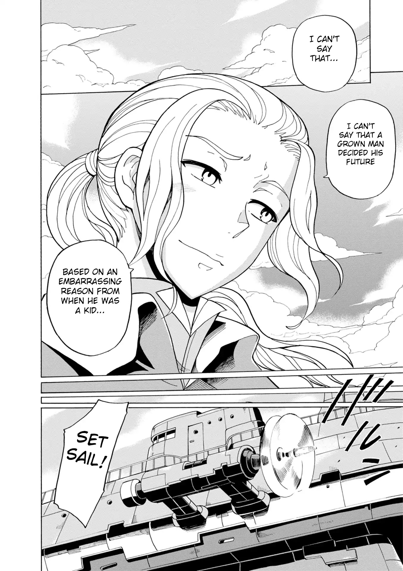 Asebi and Adventurers of Sky World Chapter 42 page 14 - Chapter 42: Glen and Nazuna​