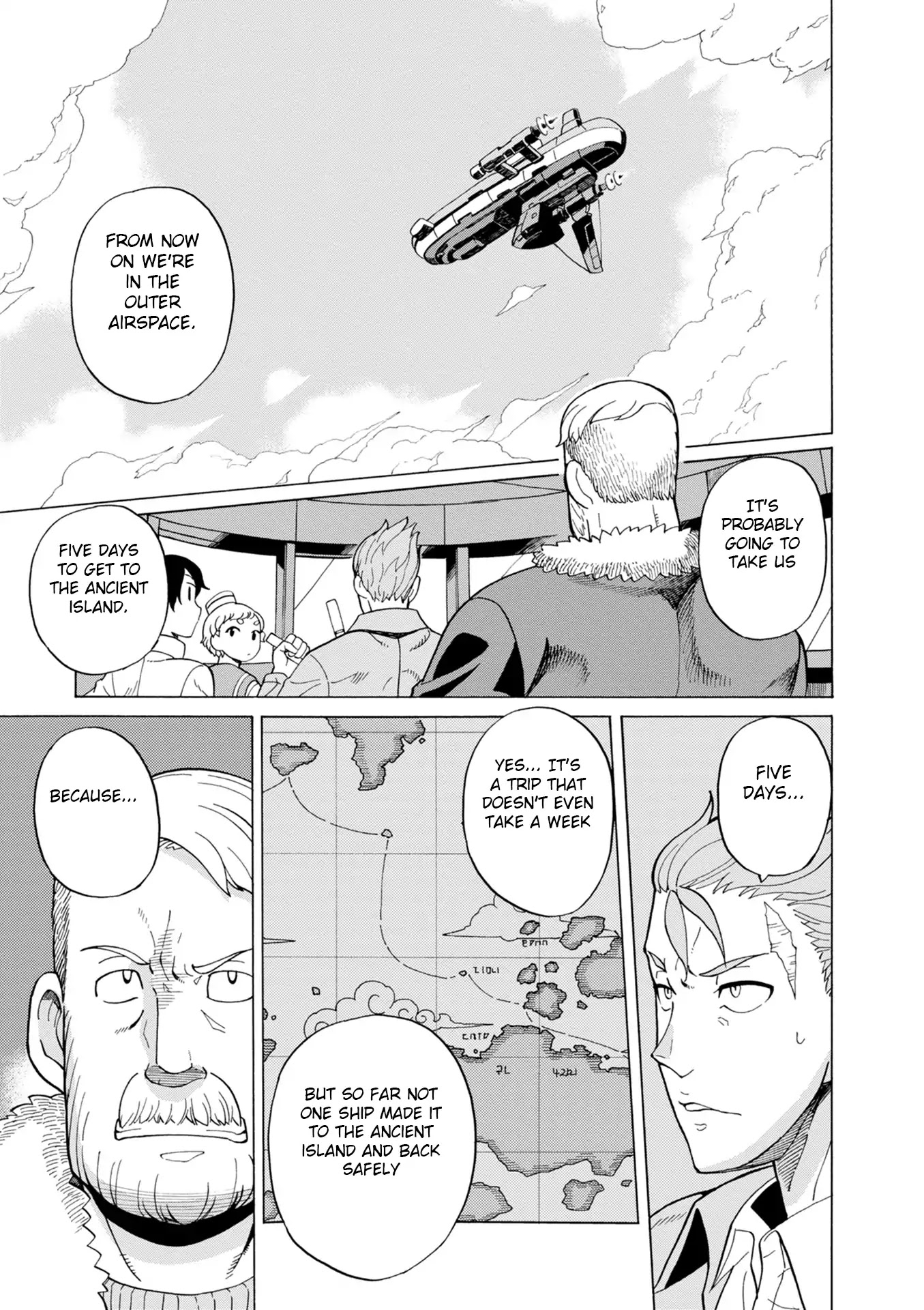 Asebi and Adventurers of Sky World Chapter 42 page 15 - Chapter 42: Glen and Nazuna​