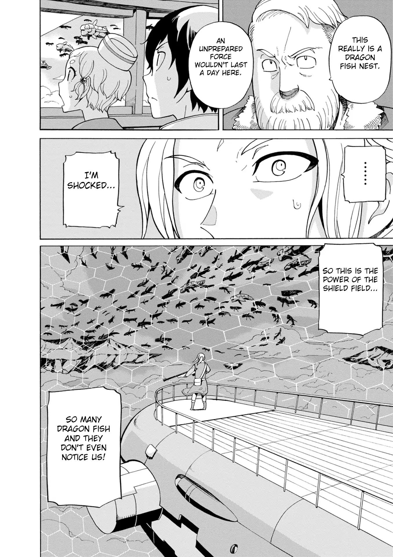 Asebi and Adventurers of Sky World Chapter 42 page 17 - Chapter 42: Glen and Nazuna​