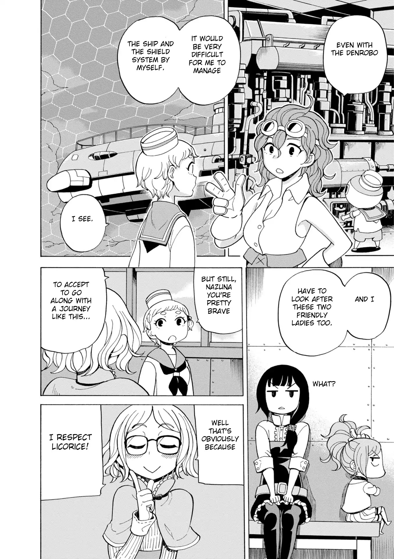 Asebi and Adventurers of Sky World Chapter 42 page 19 - Chapter 42: Glen and Nazuna​