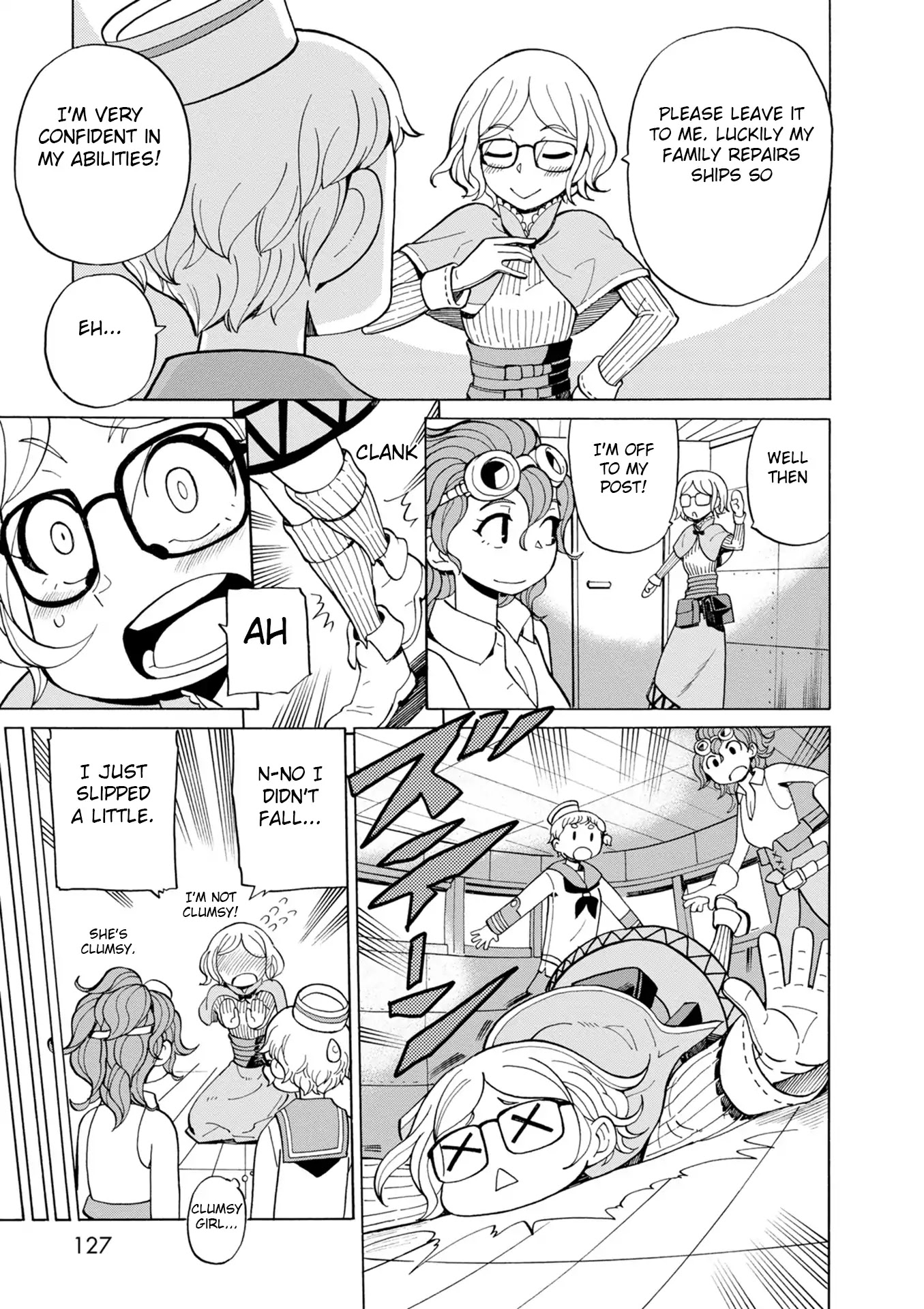 Asebi and Adventurers of Sky World Chapter 42 page 20 - Chapter 42: Glen and Nazuna​