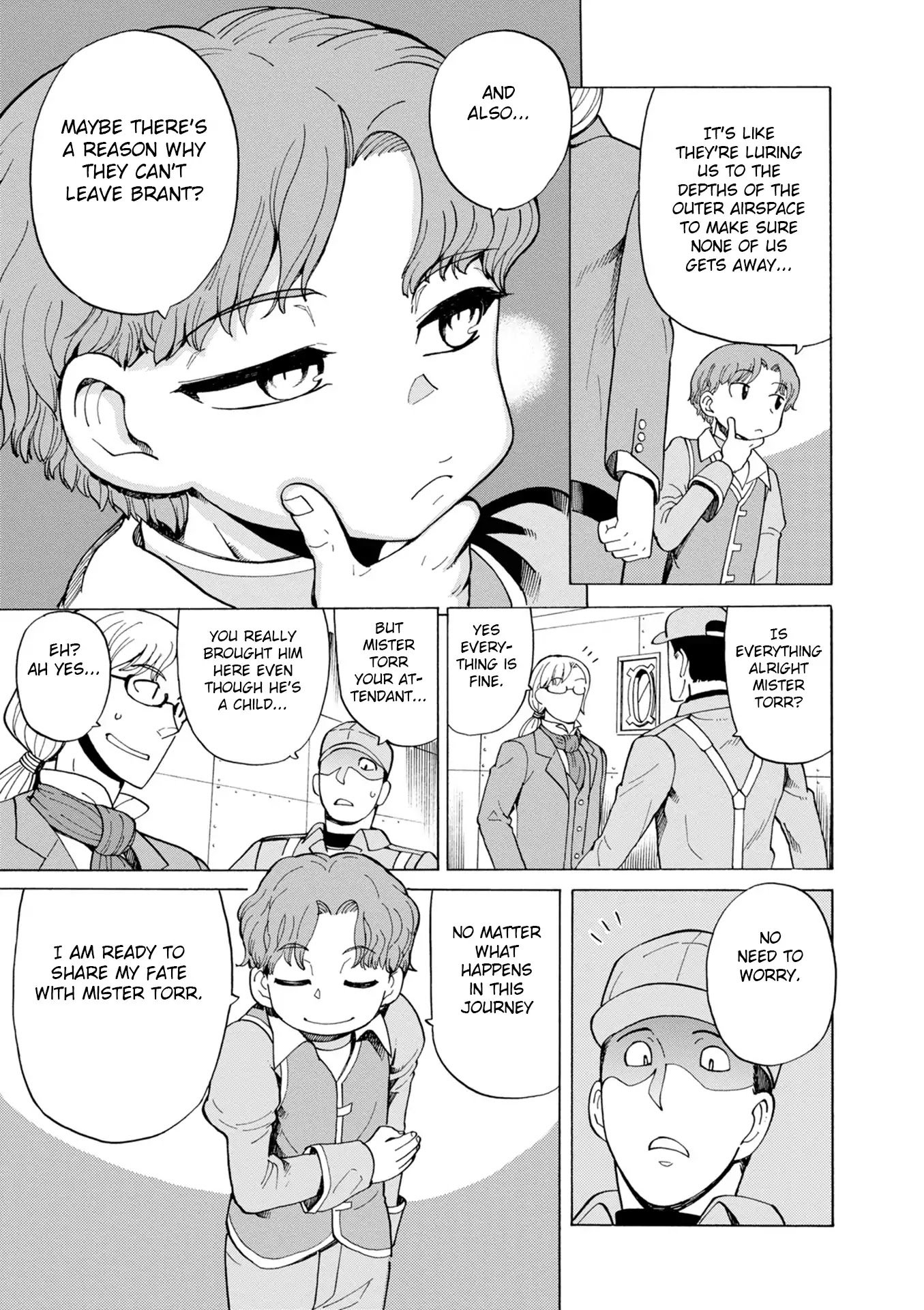 Asebi and Adventurers of Sky World Chapter 42 page 23 - Chapter 42: Glen and Nazuna​