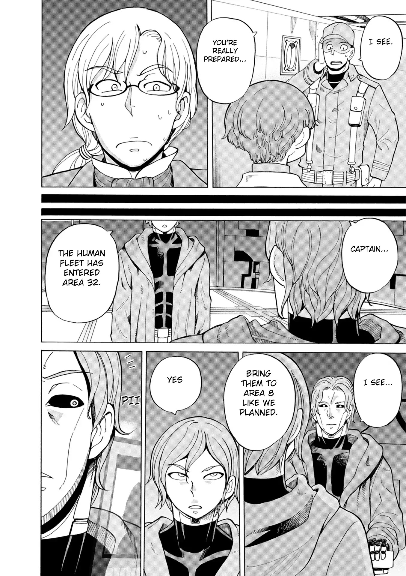 Asebi and Adventurers of Sky World Chapter 42 page 24 - Chapter 42: Glen and Nazuna​
