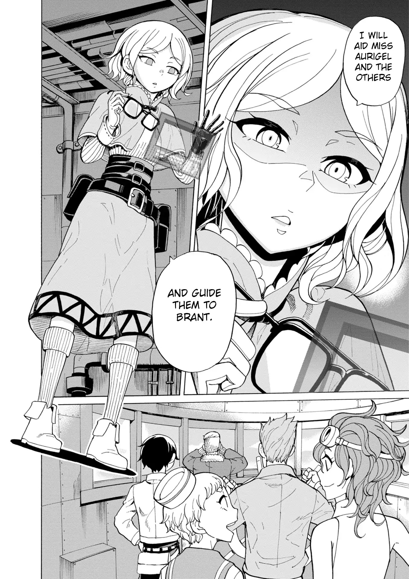 Asebi and Adventurers of Sky World Chapter 42 page 26 - Chapter 42: Glen and Nazuna​
