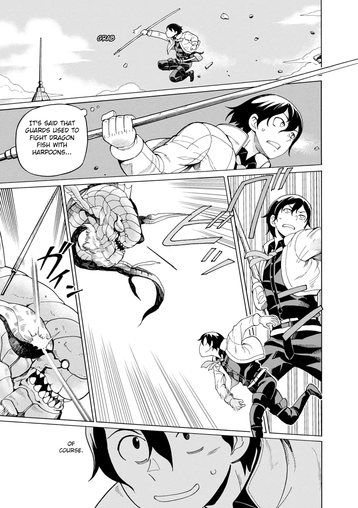 Asebi and Adventurers of Sky World Chapter 42 page 3 - Chapter 42: Glen and Nazuna​
