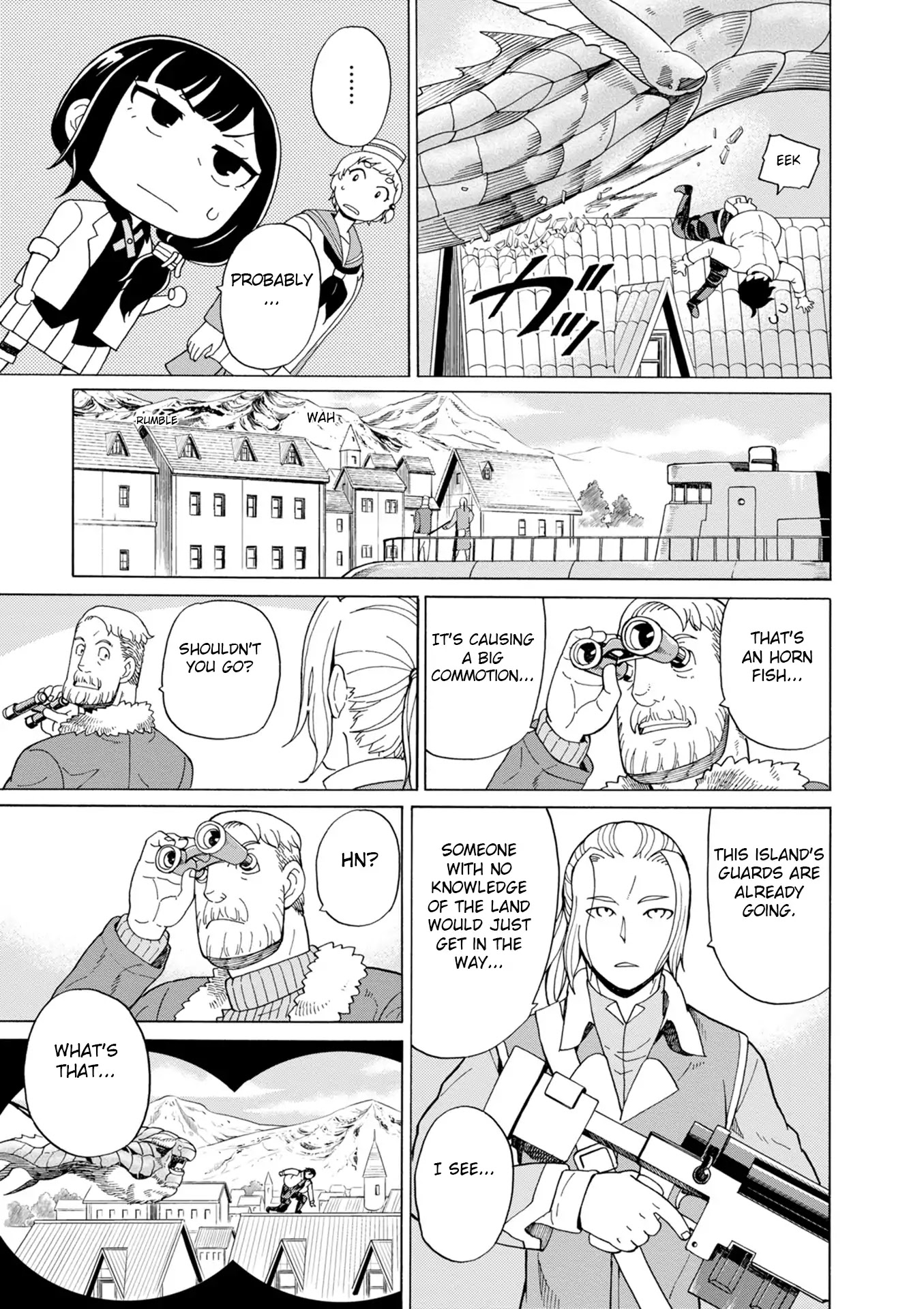 Asebi and Adventurers of Sky World Chapter 42 page 5 - Chapter 42: Glen and Nazuna​