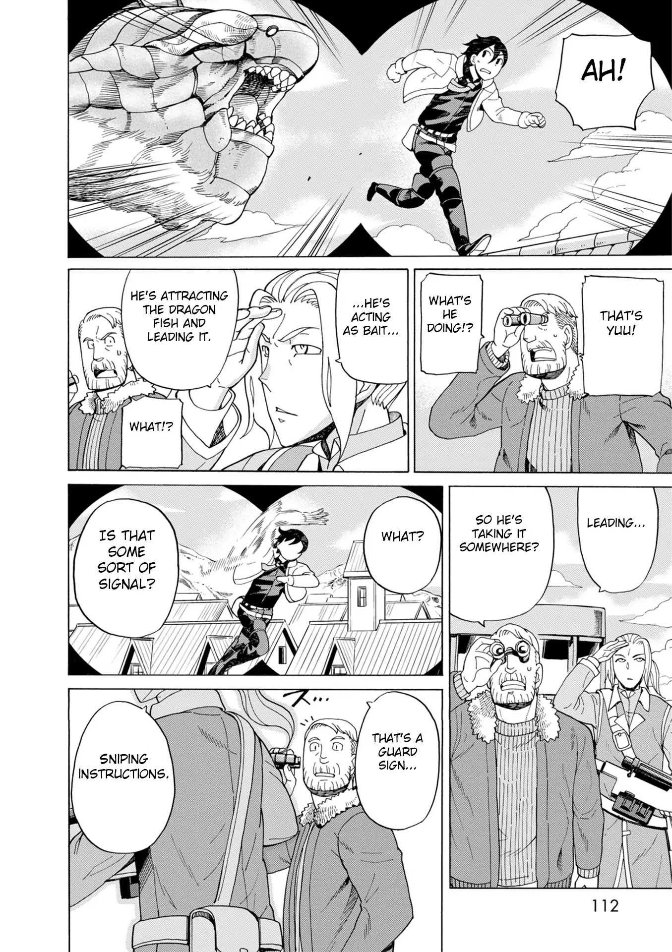 Asebi and Adventurers of Sky World Chapter 42 page 6 - Chapter 42: Glen and Nazuna​