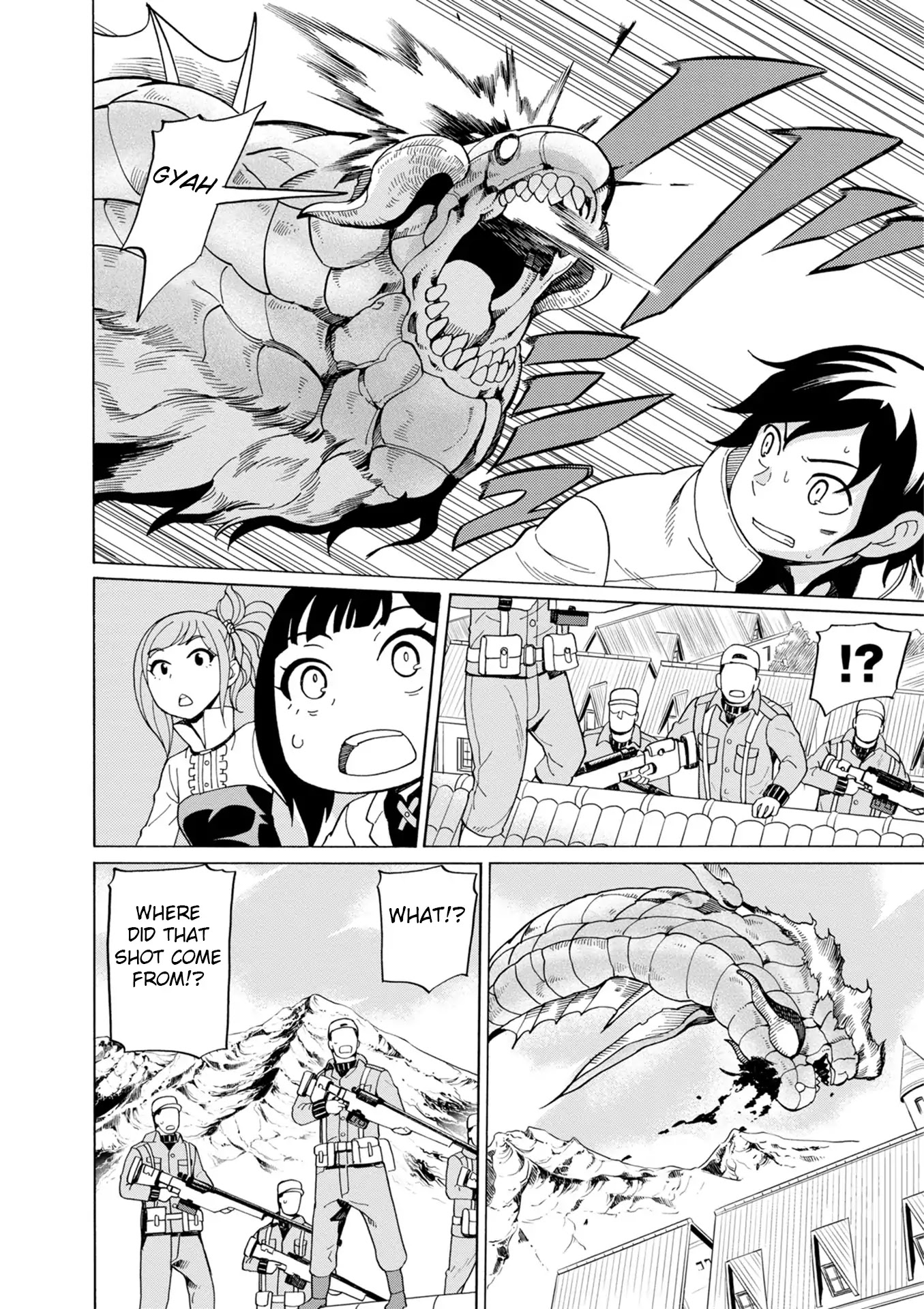Asebi and Adventurers of Sky World Chapter 42 page 8 - Chapter 42: Glen and Nazuna​