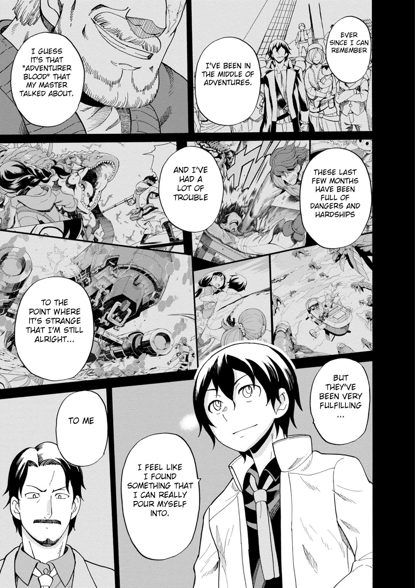 Asebi and Adventurers of Sky World Chapter 43 page 11 - Chapter 43: Nazuna​‘s struggle and Licorice’s indecision​