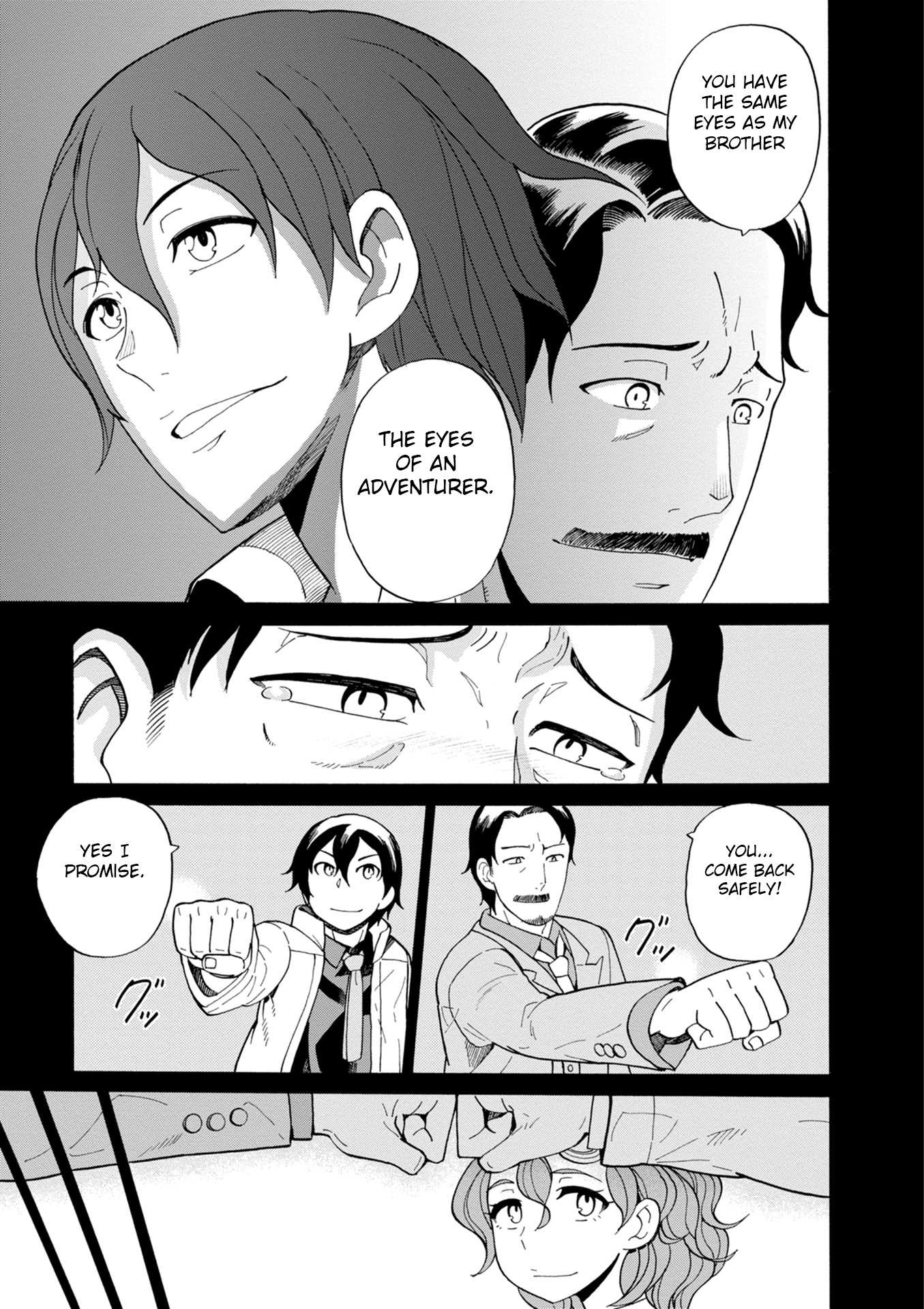 Asebi and Adventurers of Sky World Chapter 43 page 13 - Chapter 43: Nazuna​‘s struggle and Licorice’s indecision​