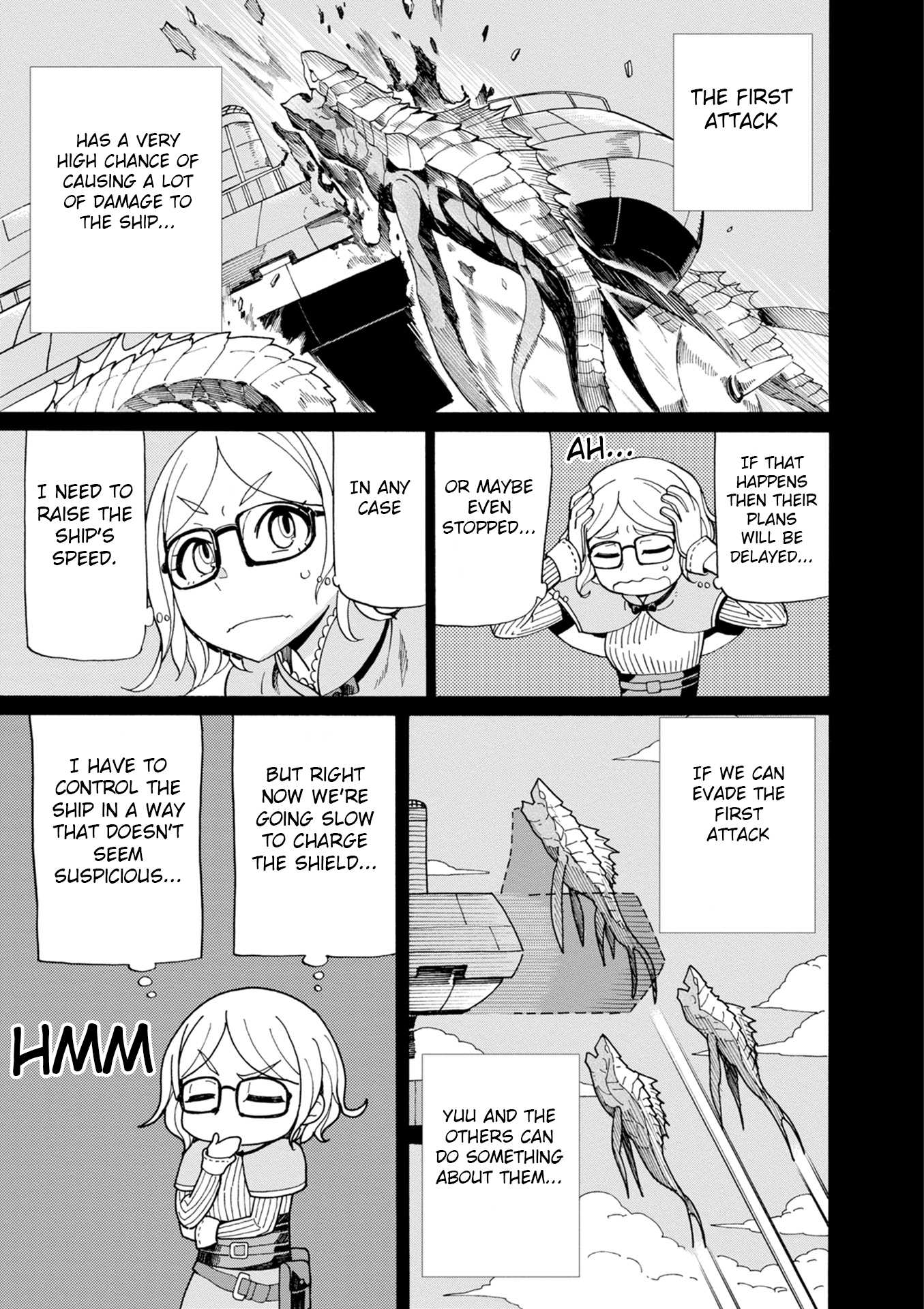 Asebi and Adventurers of Sky World Chapter 43 page 18 - Chapter 43: Nazuna​‘s struggle and Licorice’s indecision​