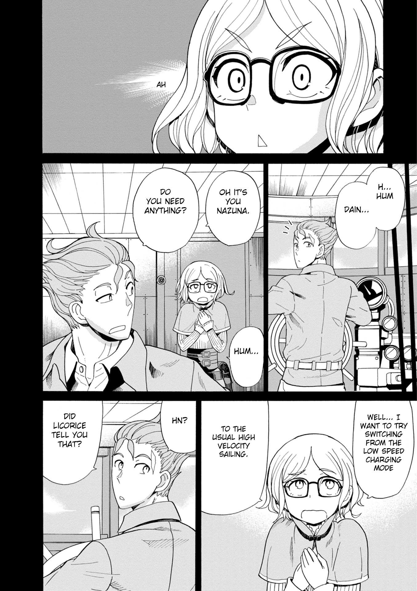 Asebi and Adventurers of Sky World Chapter 43 page 19 - Chapter 43: Nazuna​‘s struggle and Licorice’s indecision​