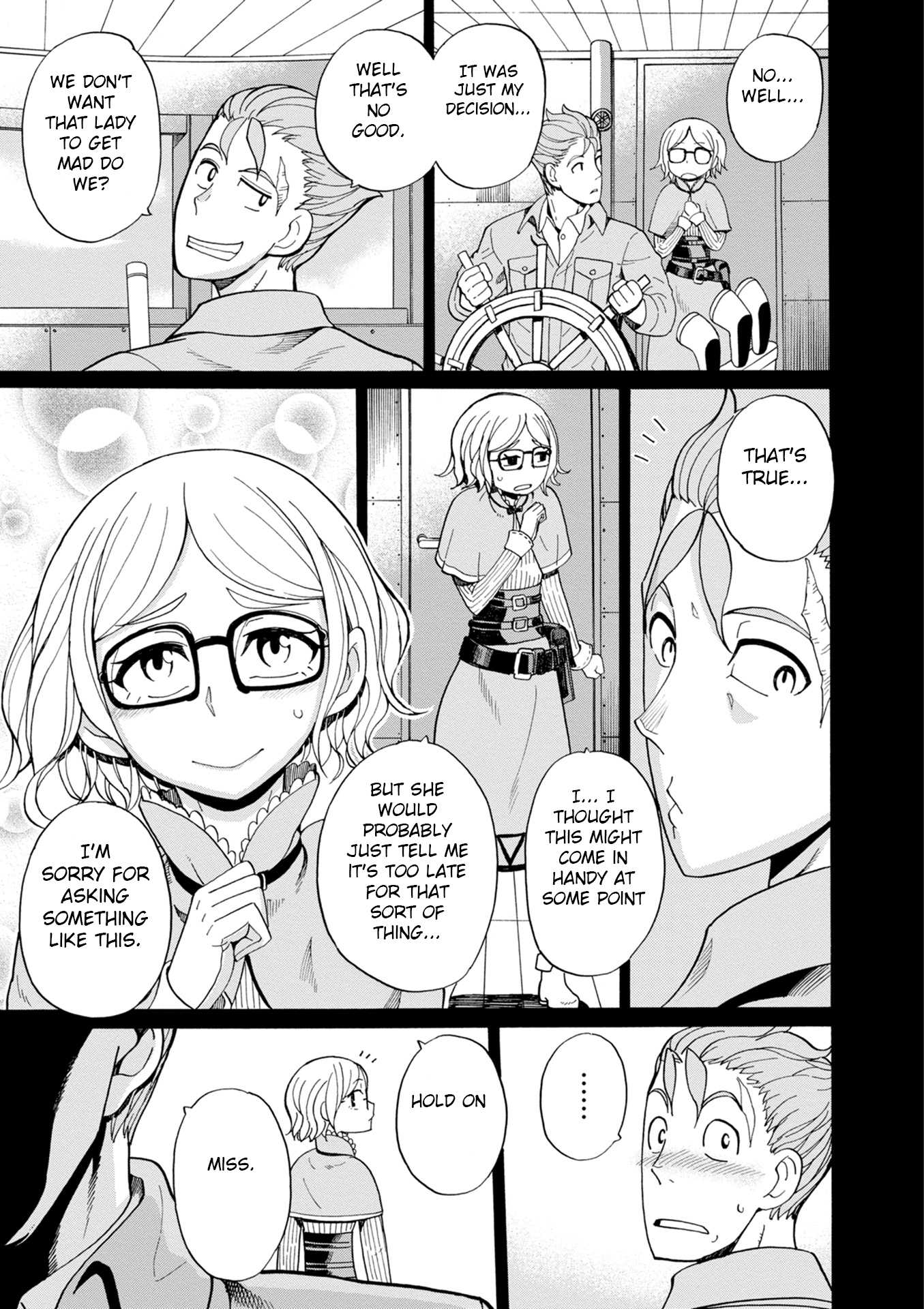 Asebi and Adventurers of Sky World Chapter 43 page 20 - Chapter 43: Nazuna​‘s struggle and Licorice’s indecision​