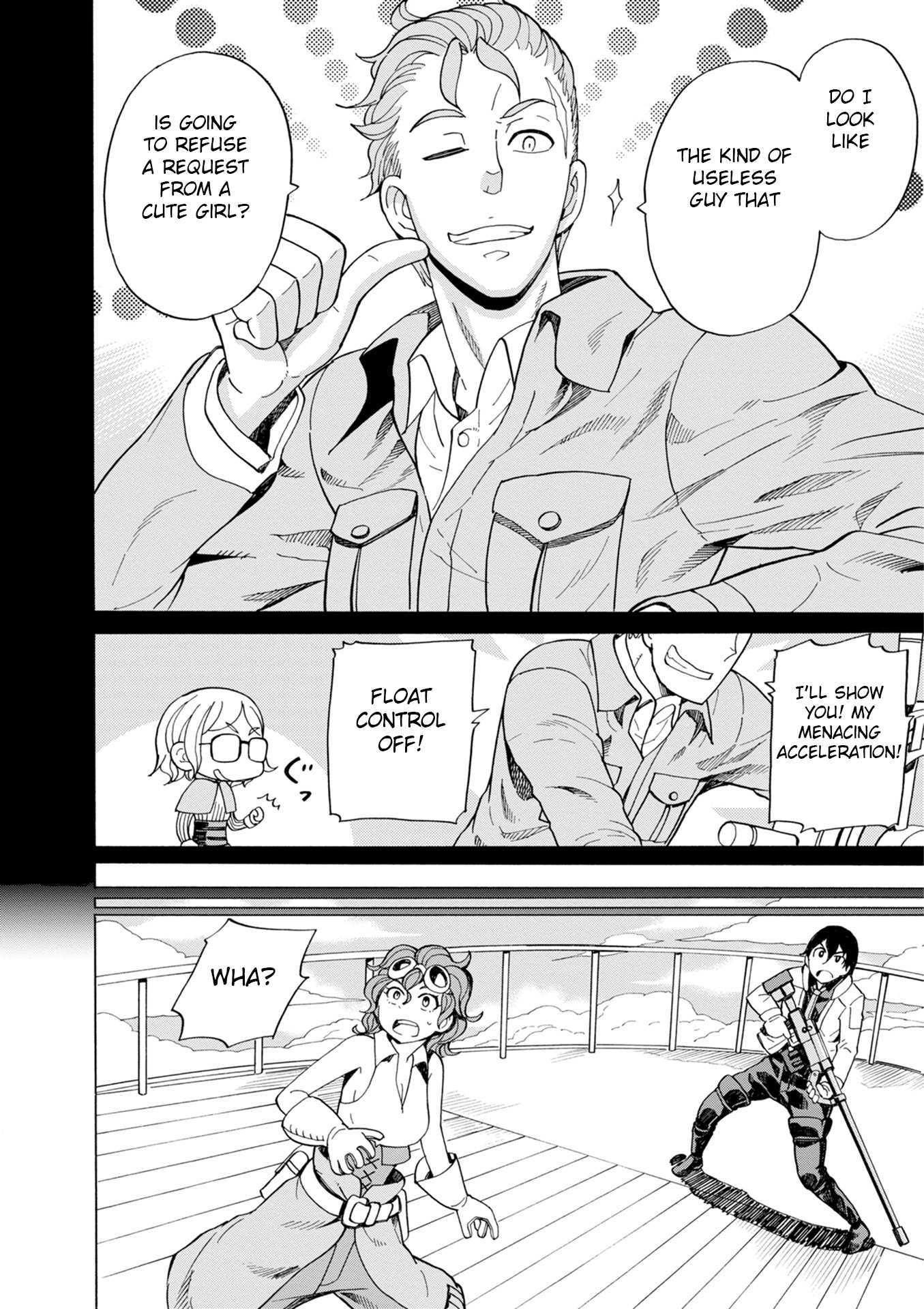 Asebi and Adventurers of Sky World Chapter 43 page 21 - Chapter 43: Nazuna​‘s struggle and Licorice’s indecision​