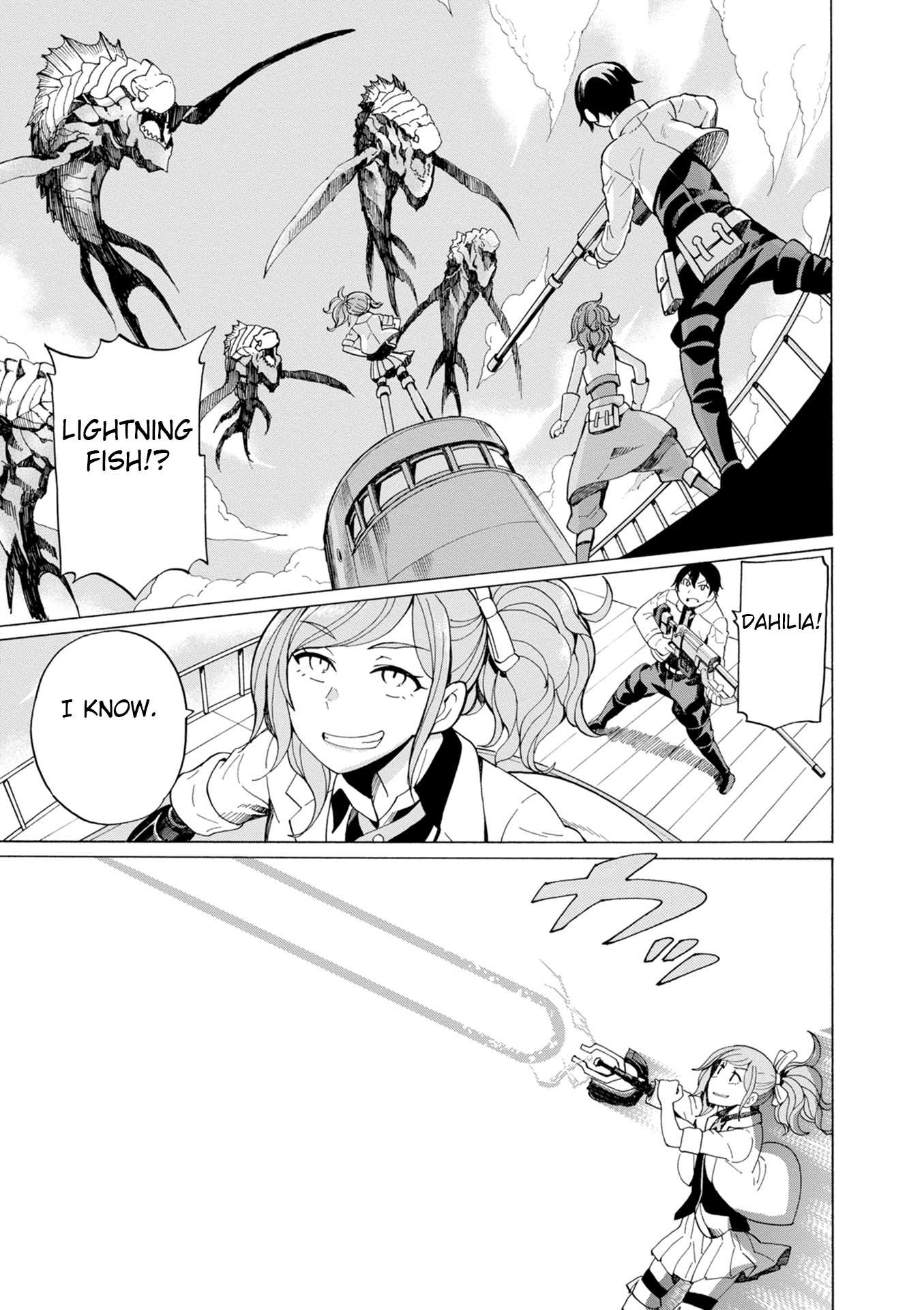 Asebi and Adventurers of Sky World Chapter 43 page 22 - Chapter 43: Nazuna​‘s struggle and Licorice’s indecision​