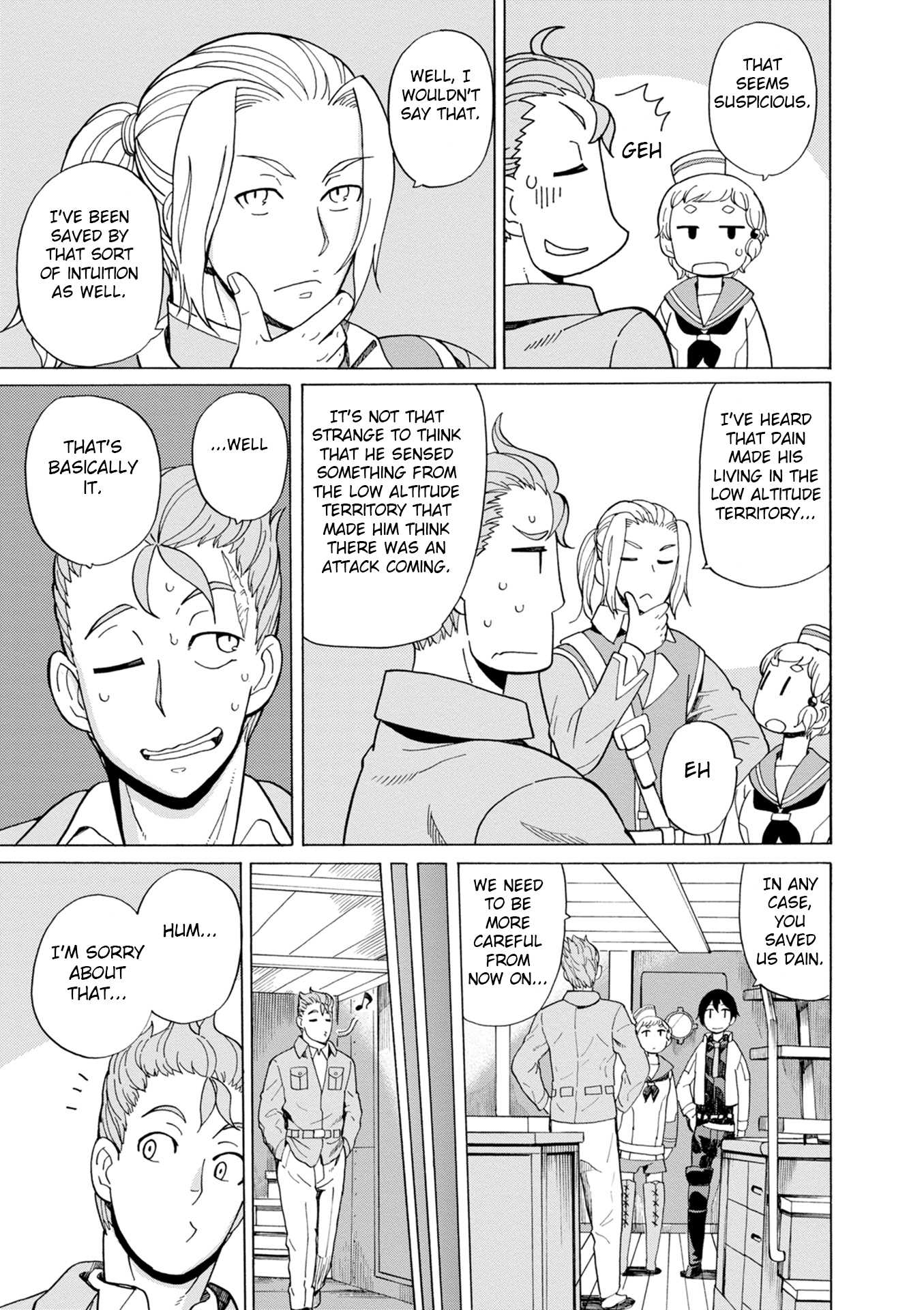 Asebi and Adventurers of Sky World Chapter 43 page 26 - Chapter 43: Nazuna​‘s struggle and Licorice’s indecision​