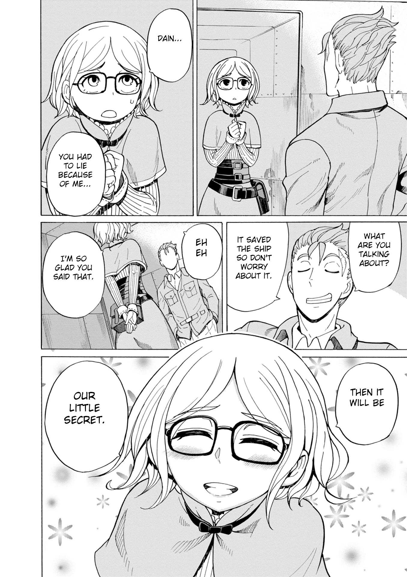 Asebi and Adventurers of Sky World Chapter 43 page 27 - Chapter 43: Nazuna​‘s struggle and Licorice’s indecision​