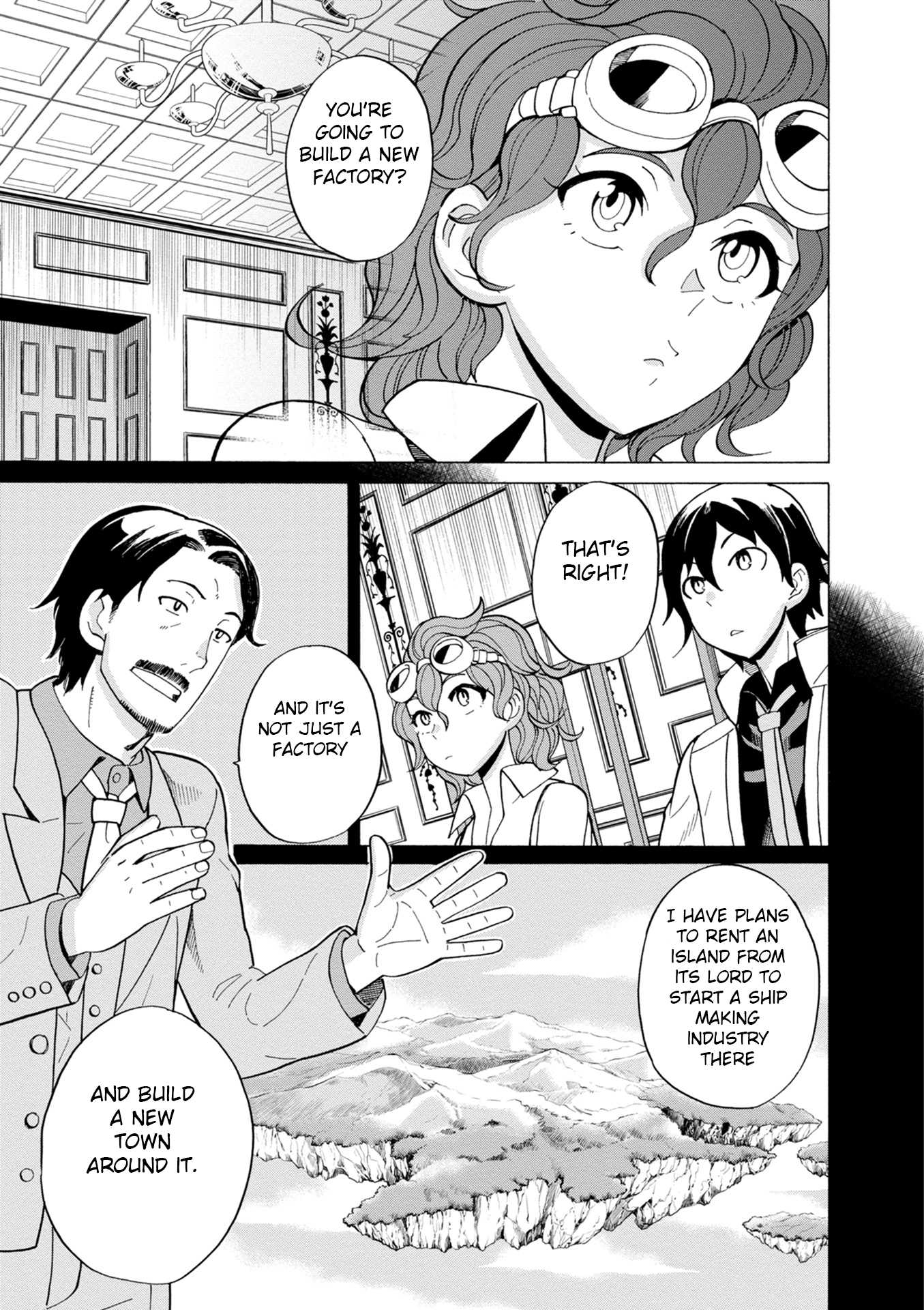 Asebi and Adventurers of Sky World Chapter 43 page 7 - Chapter 43: Nazuna​‘s struggle and Licorice’s indecision​