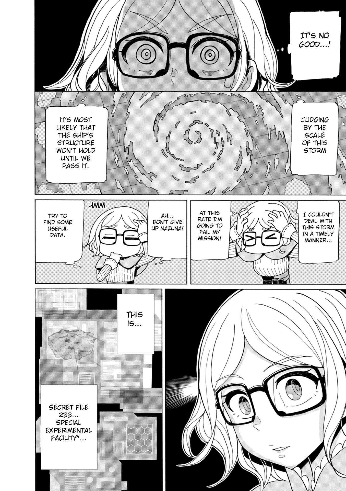 Asebi and Adventurers of Sky World Chapter 44 page 2 - Chapter 44: Storm and mysterious island