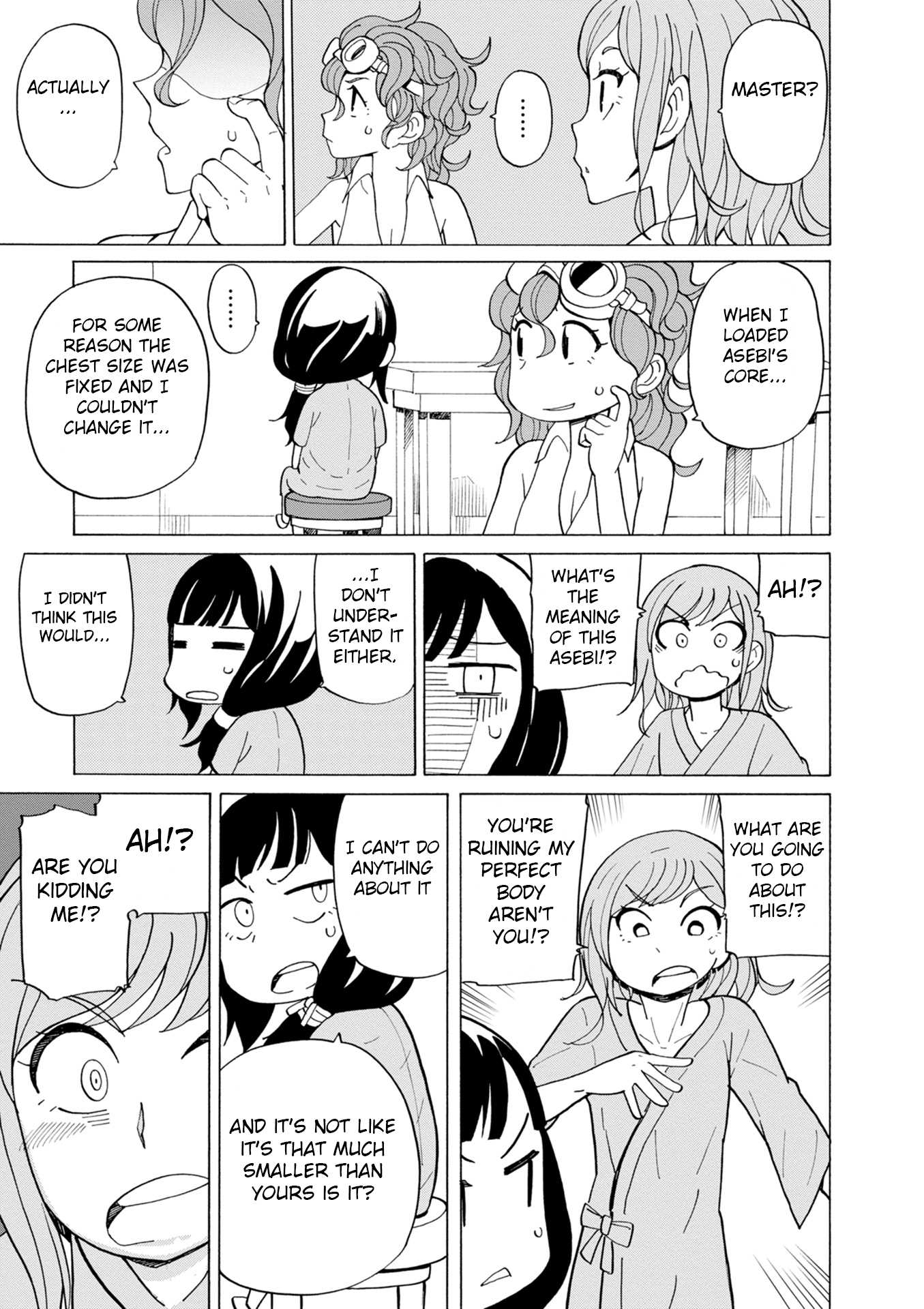 Asebi and Adventurers of Sky World Chapter 44 page 24 - Chapter 44: Storm and mysterious island