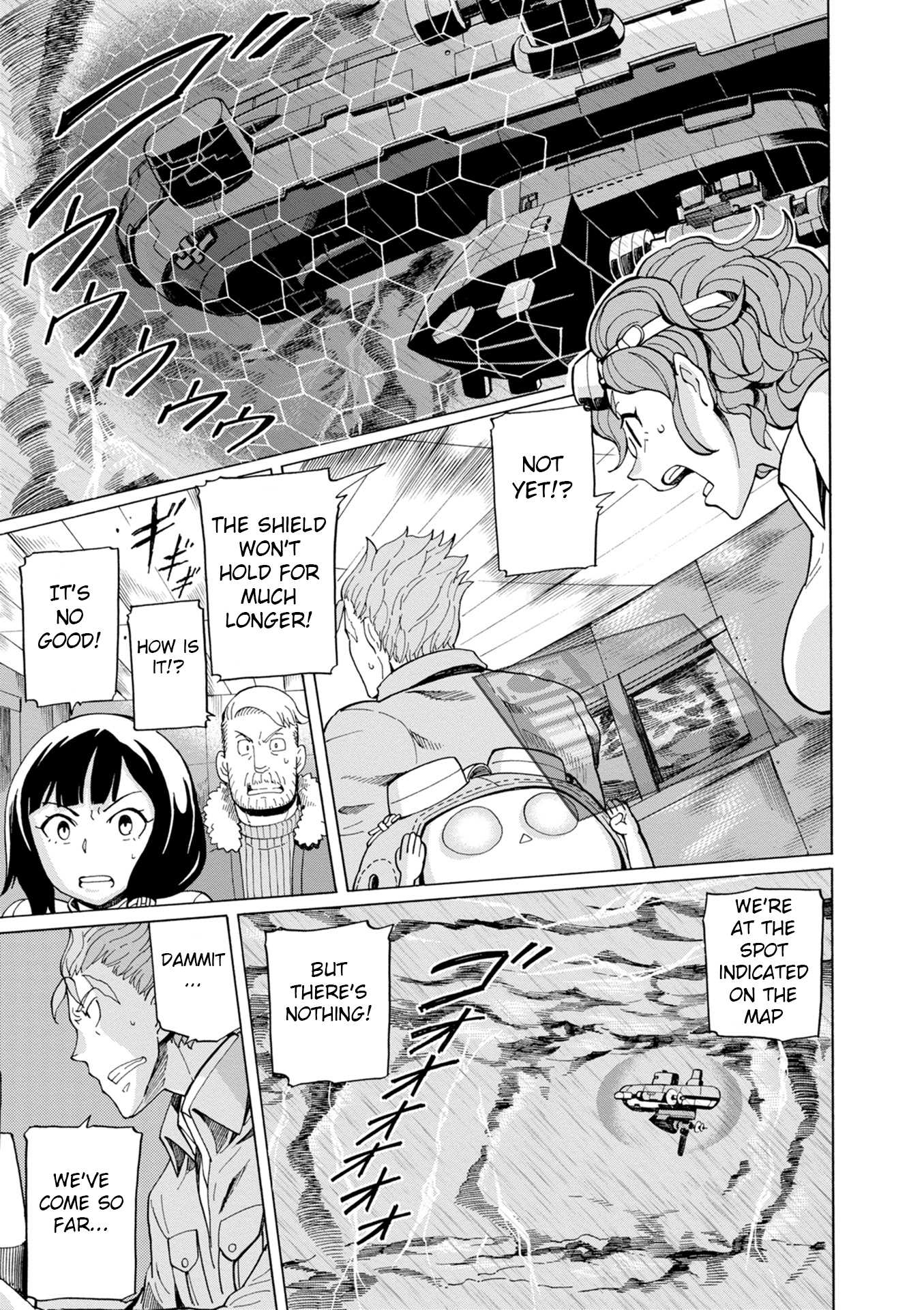 Asebi and Adventurers of Sky World Chapter 44 page 5 - Chapter 44: Storm and mysterious island