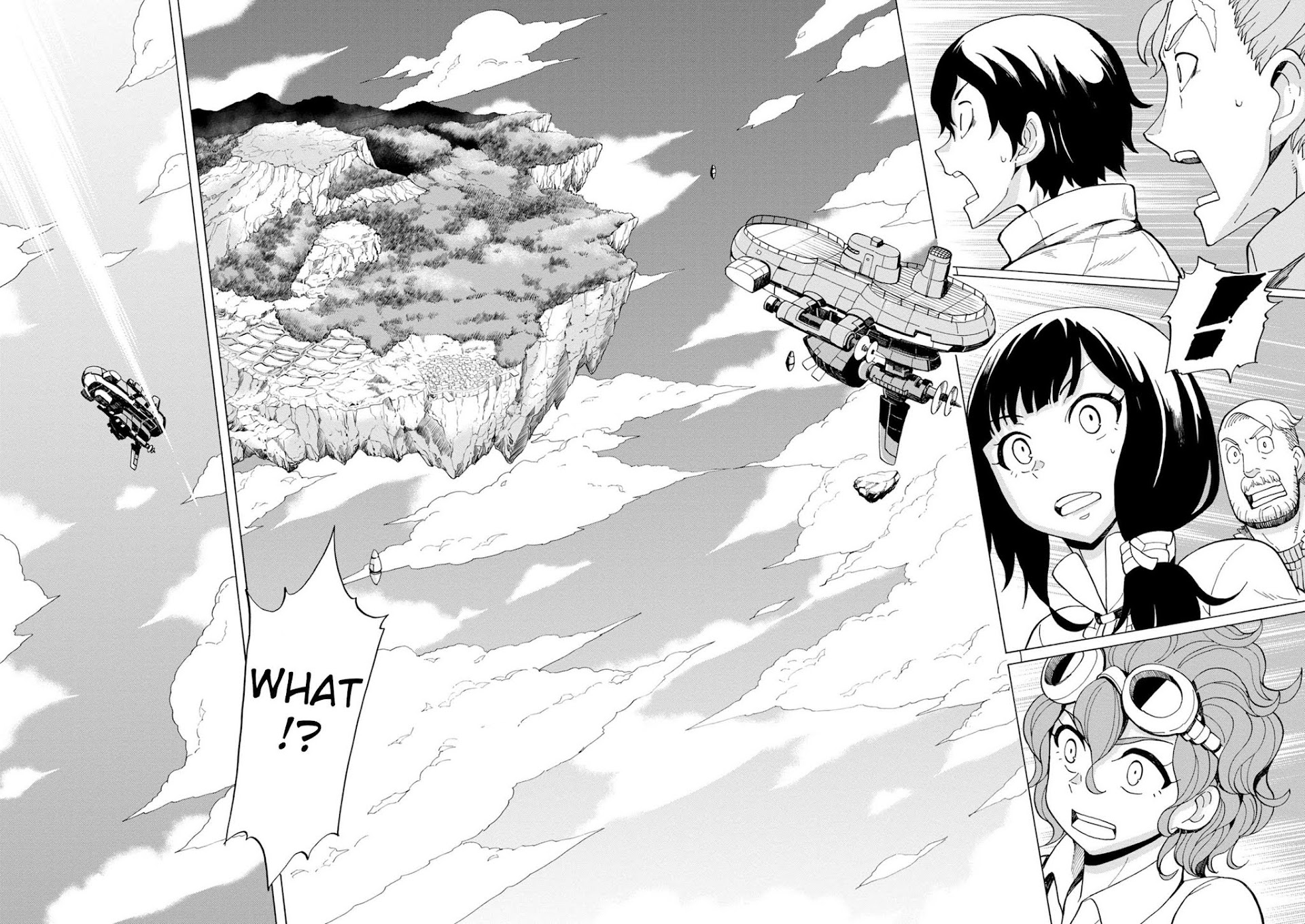Asebi and Adventurers of Sky World Chapter 44 page 8 - Chapter 44: Storm and mysterious island