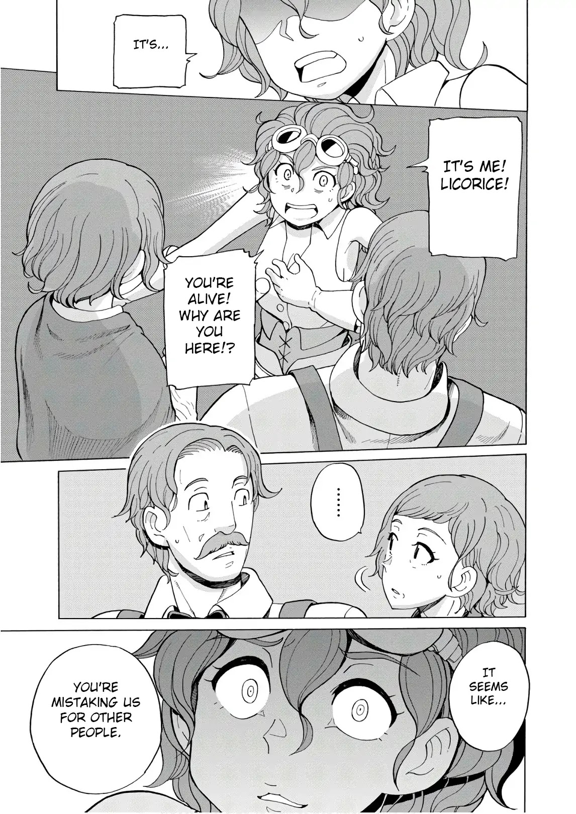 Asebi and Adventurers of Sky World Chapter 45 page 10 - Chapter 45: Memories and faces