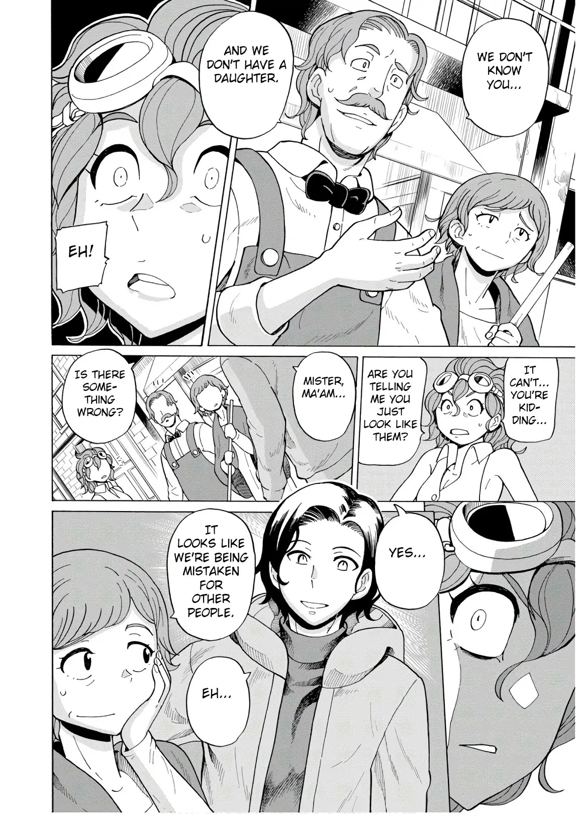 Asebi and Adventurers of Sky World Chapter 45 page 11 - Chapter 45: Memories and faces
