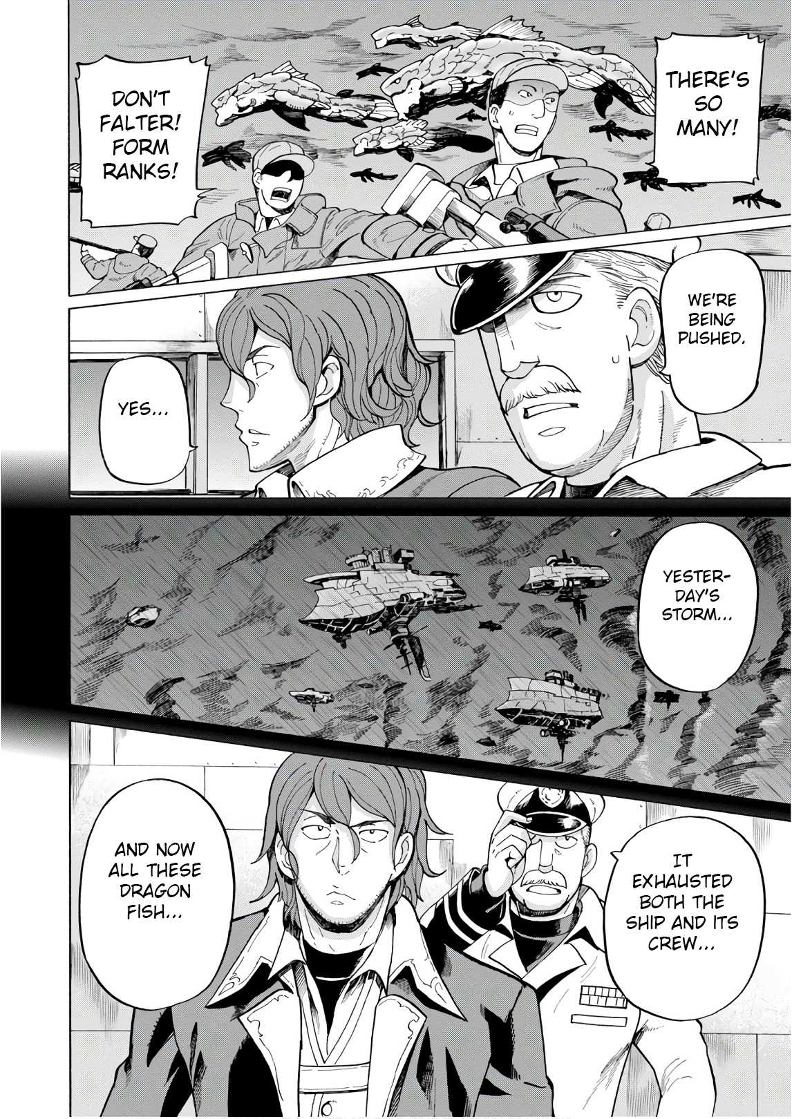 Asebi and Adventurers of Sky World Chapter 46 page 15 - Chapter 46: Shape of the enemy and starting shot