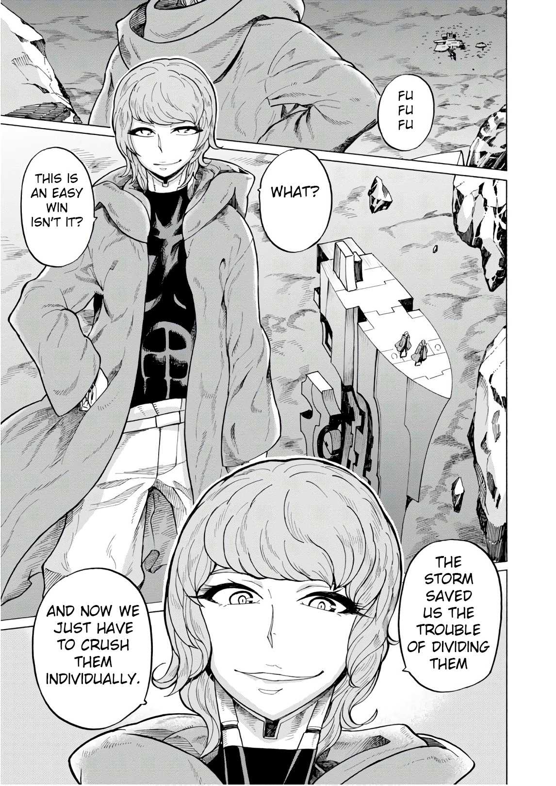 Asebi and Adventurers of Sky World Chapter 46 page 18 - Chapter 46: Shape of the enemy and starting shot