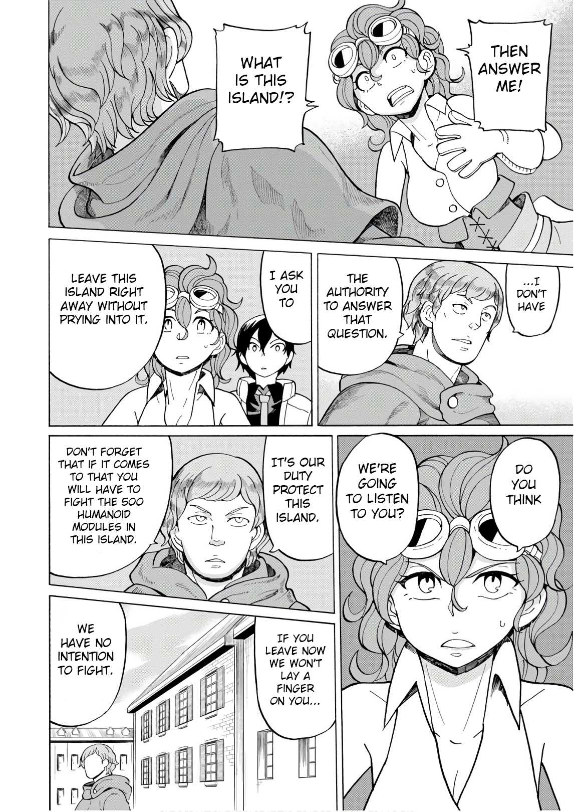Asebi and Adventurers of Sky World Chapter 46 page 6 - Chapter 46: Shape of the enemy and starting shot