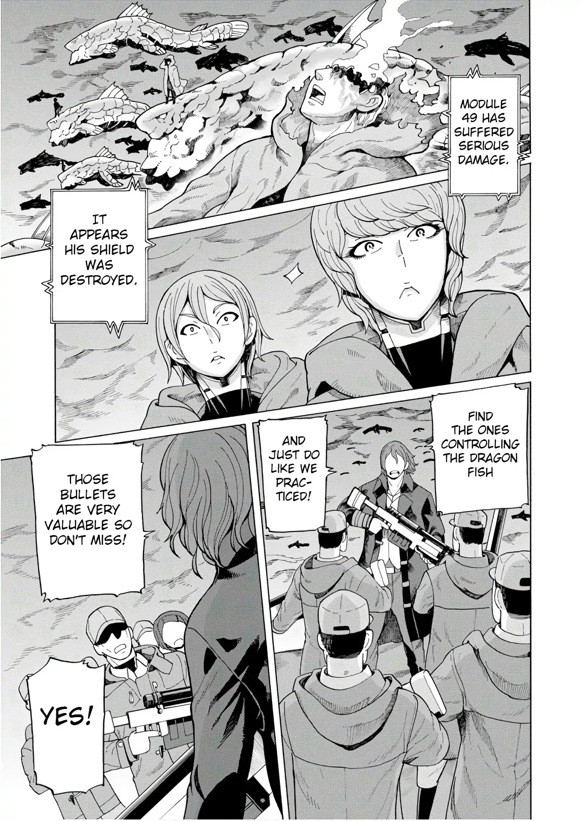 Asebi and Adventurers of Sky World Chapter 47 page 1 - Chapter 47: Plan and strength