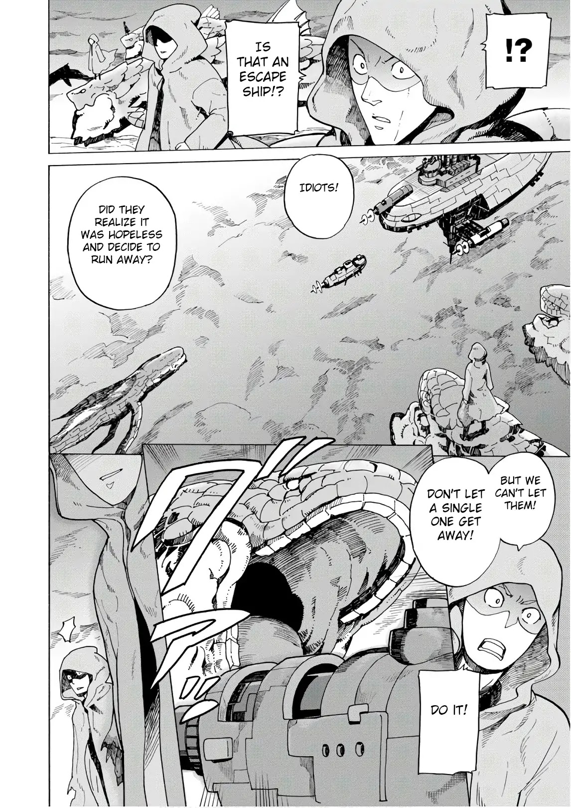 Asebi and Adventurers of Sky World Chapter 47 page 13 - Chapter 47: Plan and strength