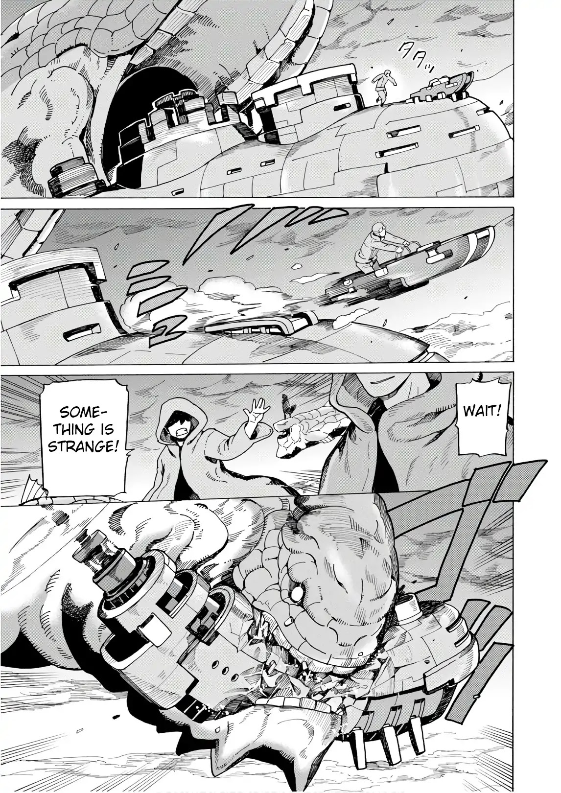 Asebi and Adventurers of Sky World Chapter 47 page 14 - Chapter 47: Plan and strength