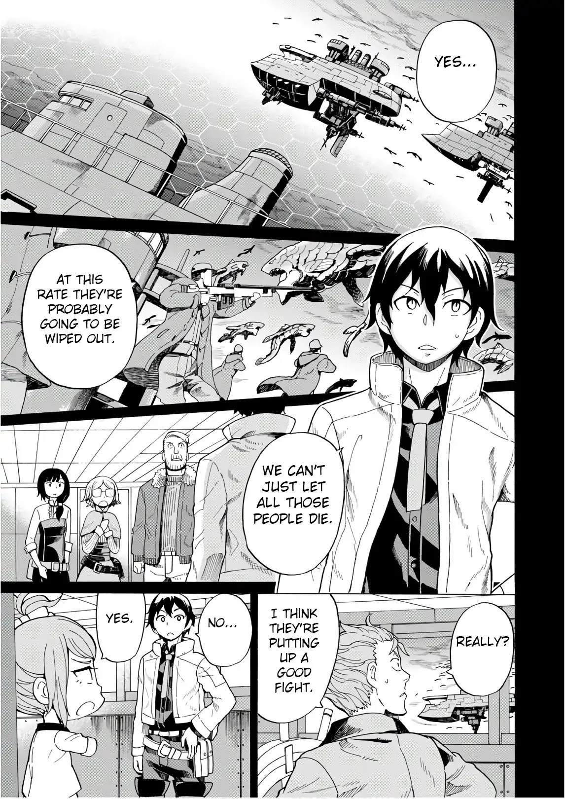 Asebi and Adventurers of Sky World Chapter 48 page 11 - Chapter 48: Yuu and Nazuna’s decision