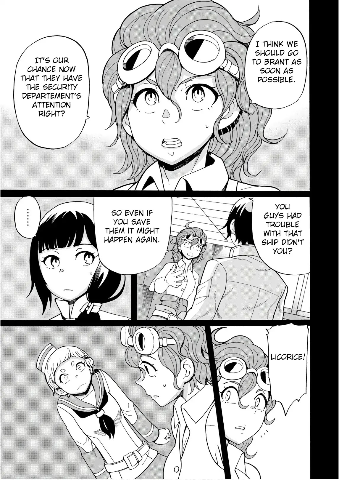 Asebi and Adventurers of Sky World Chapter 48 page 13 - Chapter 48: Yuu and Nazuna’s decision