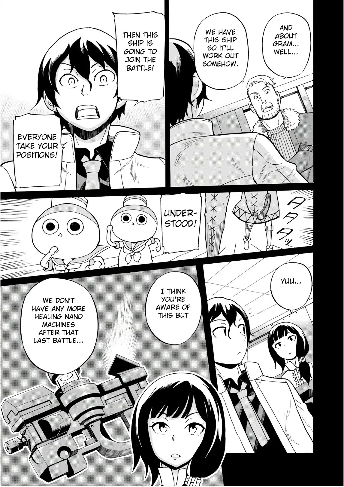Asebi and Adventurers of Sky World Chapter 48 page 15 - Chapter 48: Yuu and Nazuna’s decision