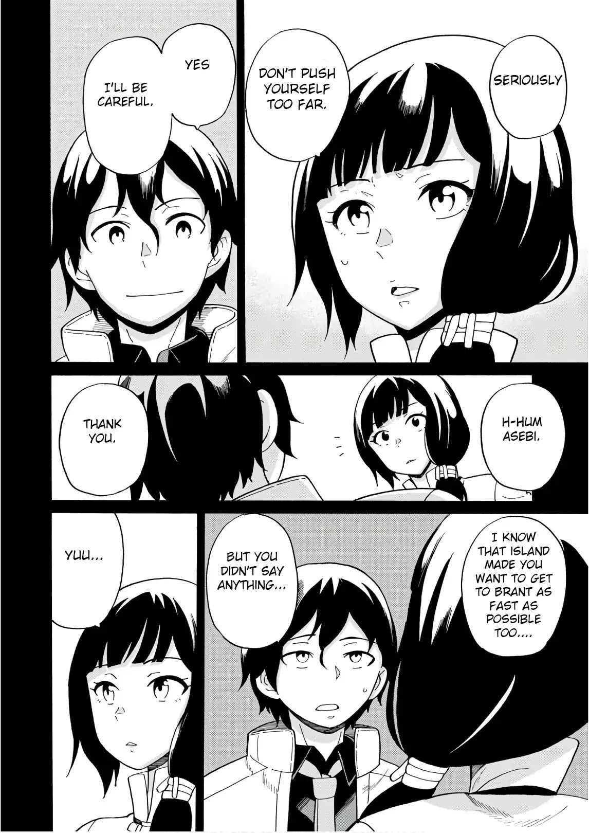 Asebi and Adventurers of Sky World Chapter 48 page 16 - Chapter 48: Yuu and Nazuna’s decision