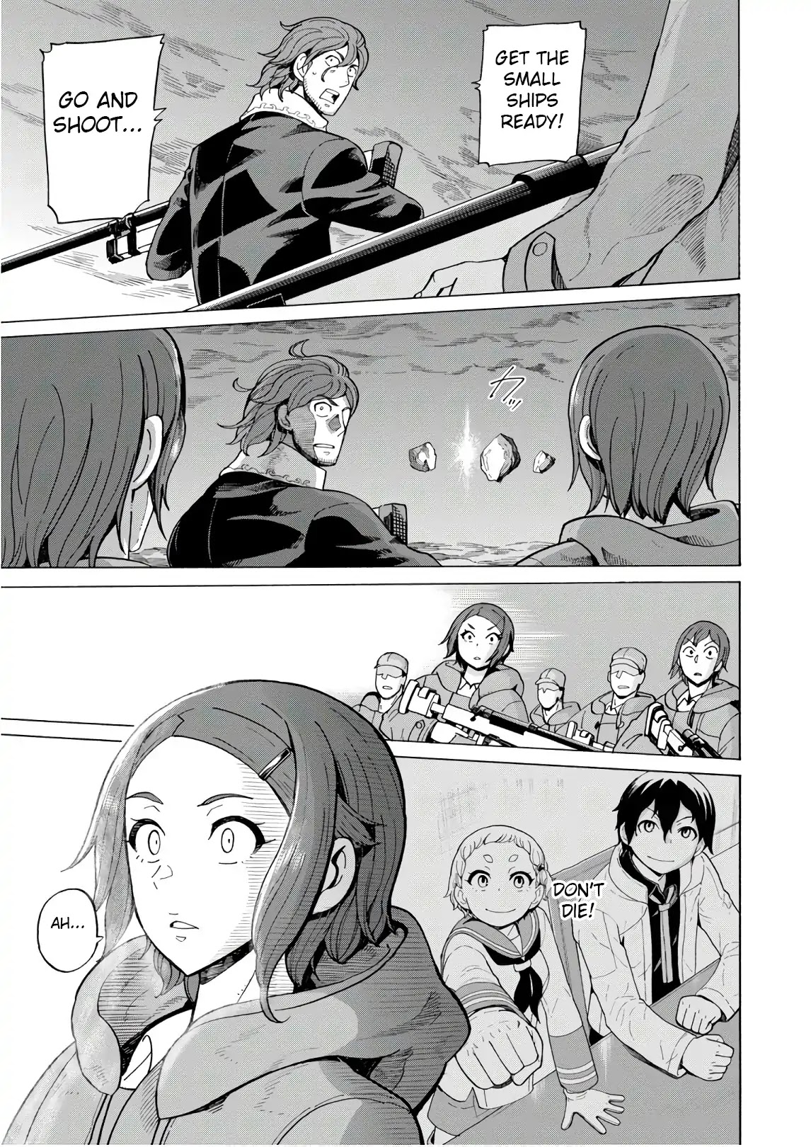 Asebi and Adventurers of Sky World Chapter 48 page 4 - Chapter 48: Yuu and Nazuna’s decision