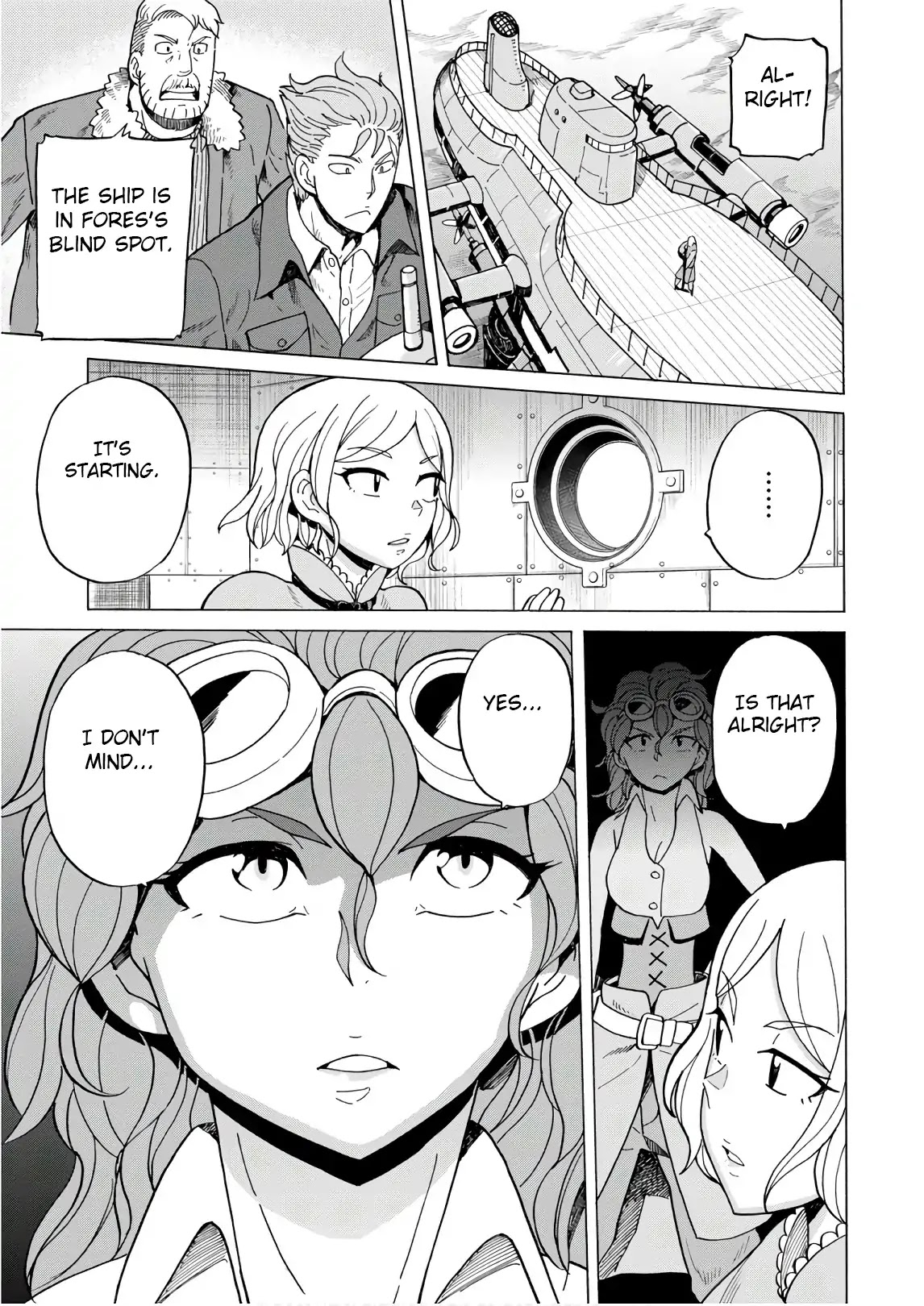 Asebi and Adventurers of Sky World Chapter 49 page 14 - Chapter 49: Cooperation and confrontation