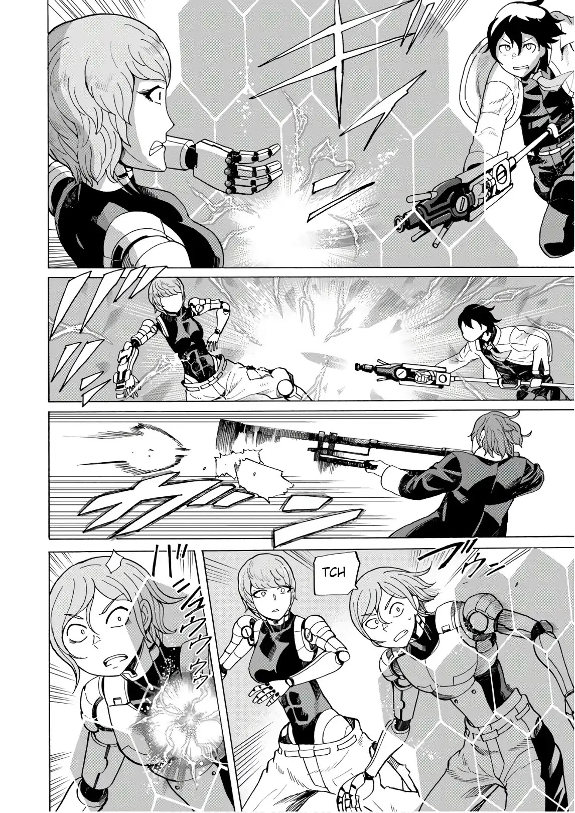 Asebi and Adventurers of Sky World Chapter 49 page 16 - Chapter 49: Cooperation and confrontation