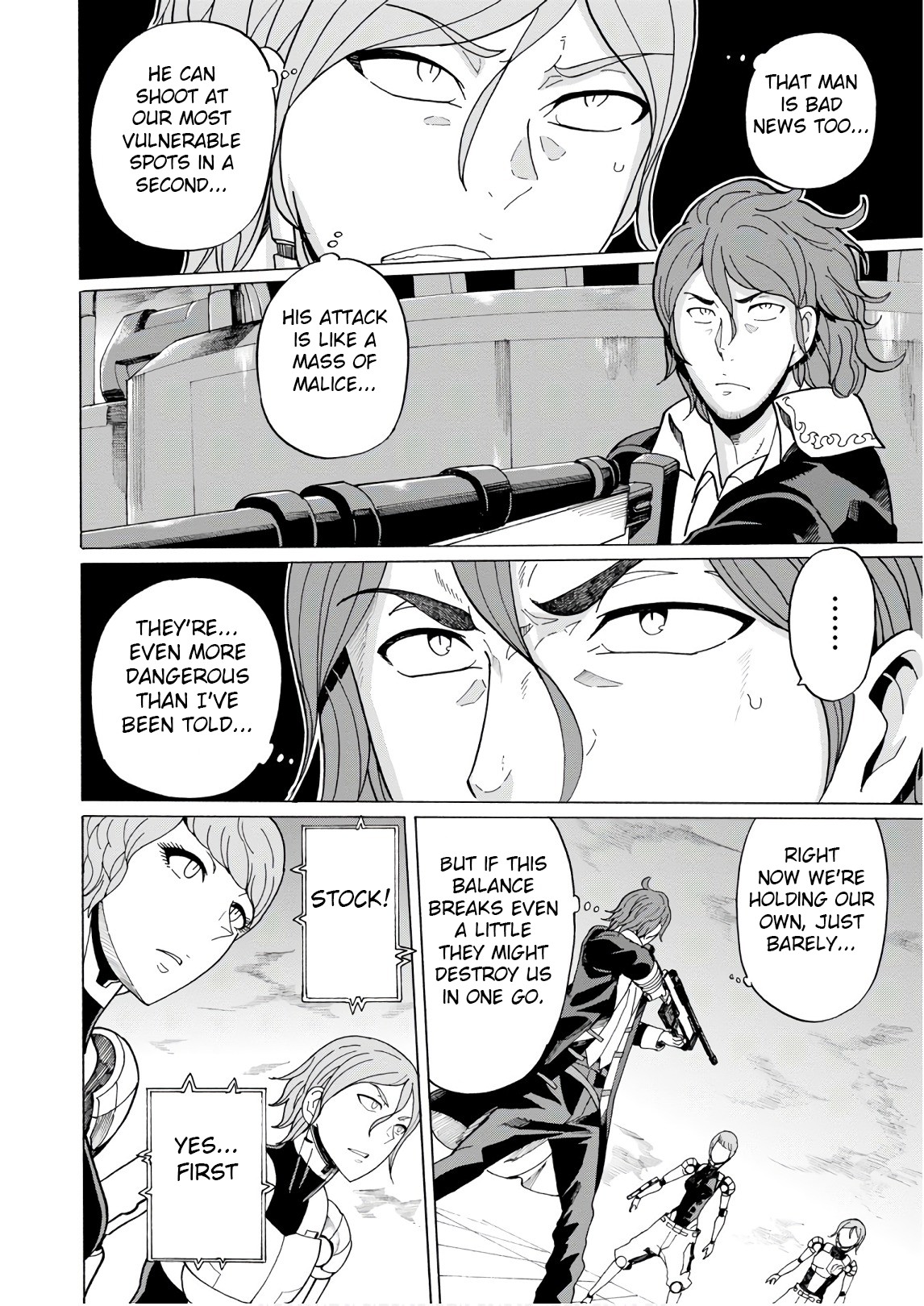 Asebi and Adventurers of Sky World Chapter 50 page 10 - Chapter 50: Determination and reality
