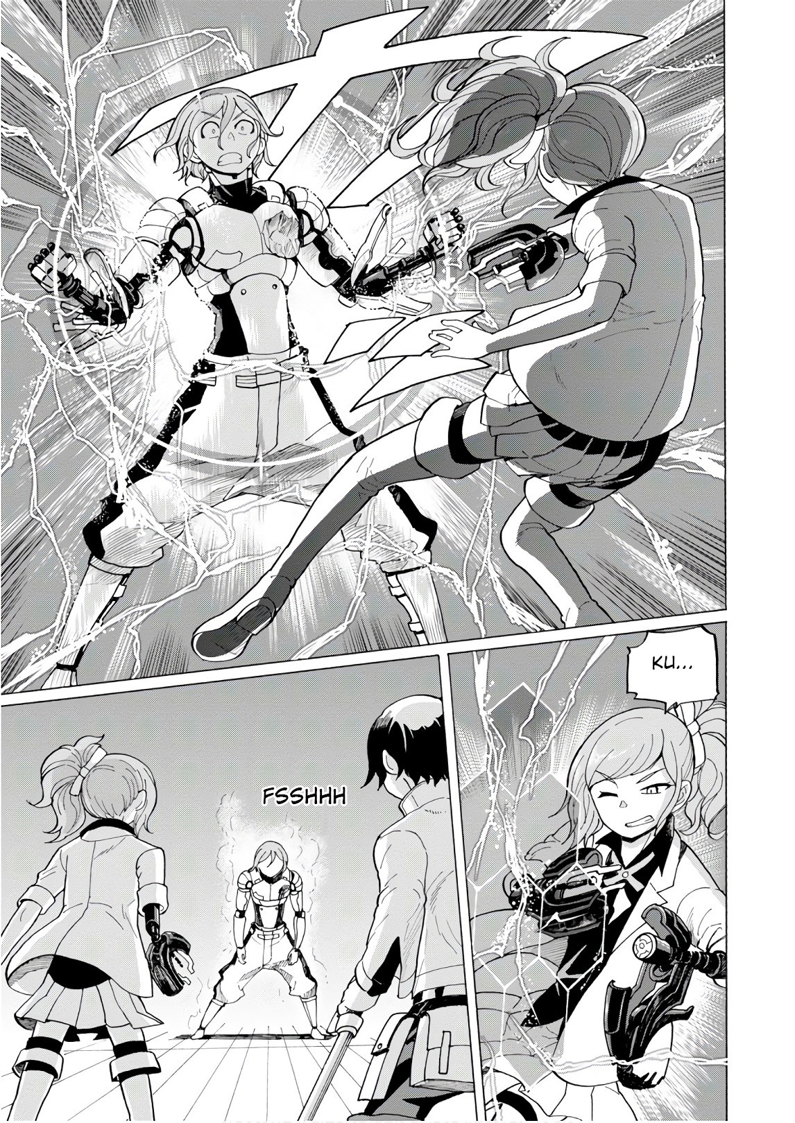 Asebi and Adventurers of Sky World Chapter 50 page 15 - Chapter 50: Determination and reality