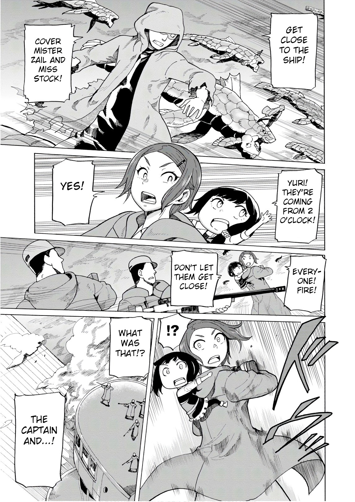 Asebi and Adventurers of Sky World Chapter 50 page 19 - Chapter 50: Determination and reality