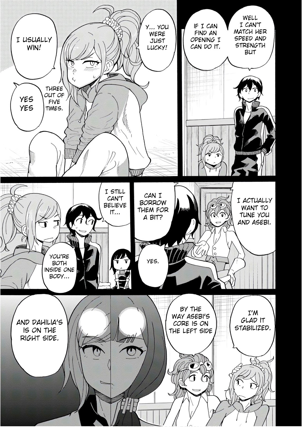 Asebi and Adventurers of Sky World Chapter 50 page 3 - Chapter 50: Determination and reality